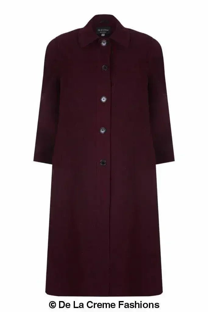 Plus Size Wool Cashmere Coat - Curve Inclusive | Femstylo - Overture Gifts
