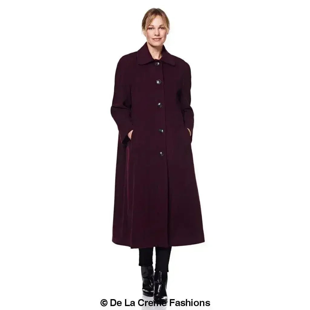 Plus Size Wool Cashmere Coat - Curve Inclusive | Femstylo - Overture Gifts