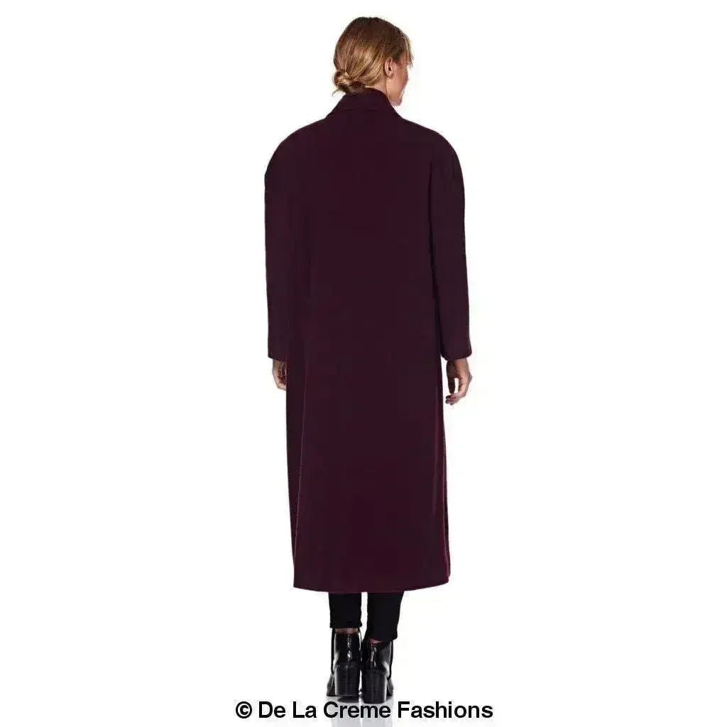 Plus Size Wool Cashmere Coat - Curve Inclusive | Femstylo - Overture Gifts