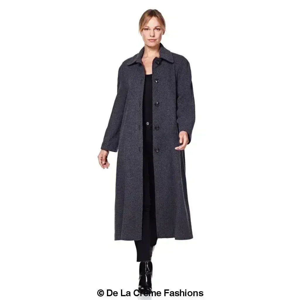 Plus Size Wool Cashmere Coat - Curve Inclusive | Femstylo - Overture Gifts