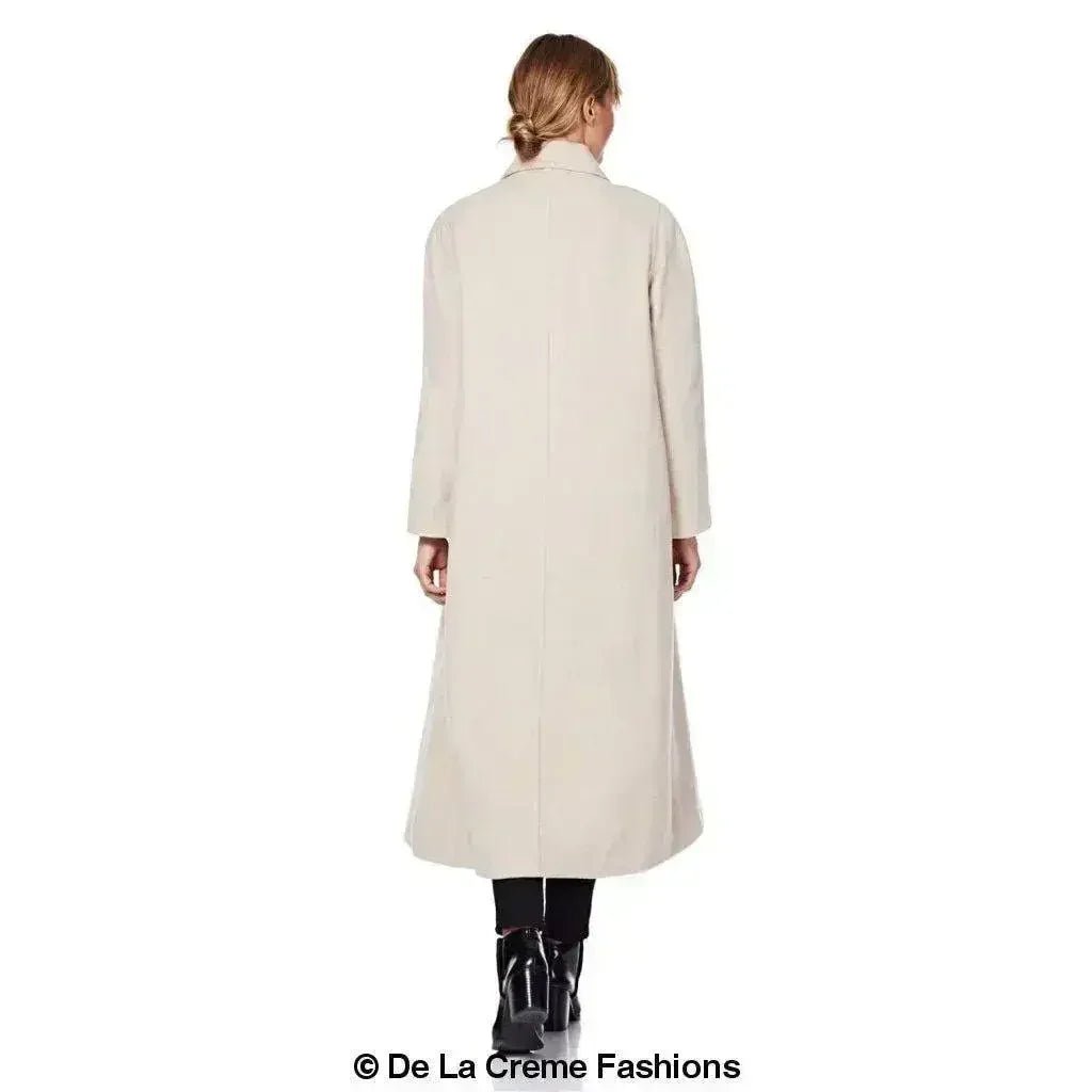 Plus Size Wool Cashmere Coat - Curve Inclusive | Femstylo - Overture Gifts