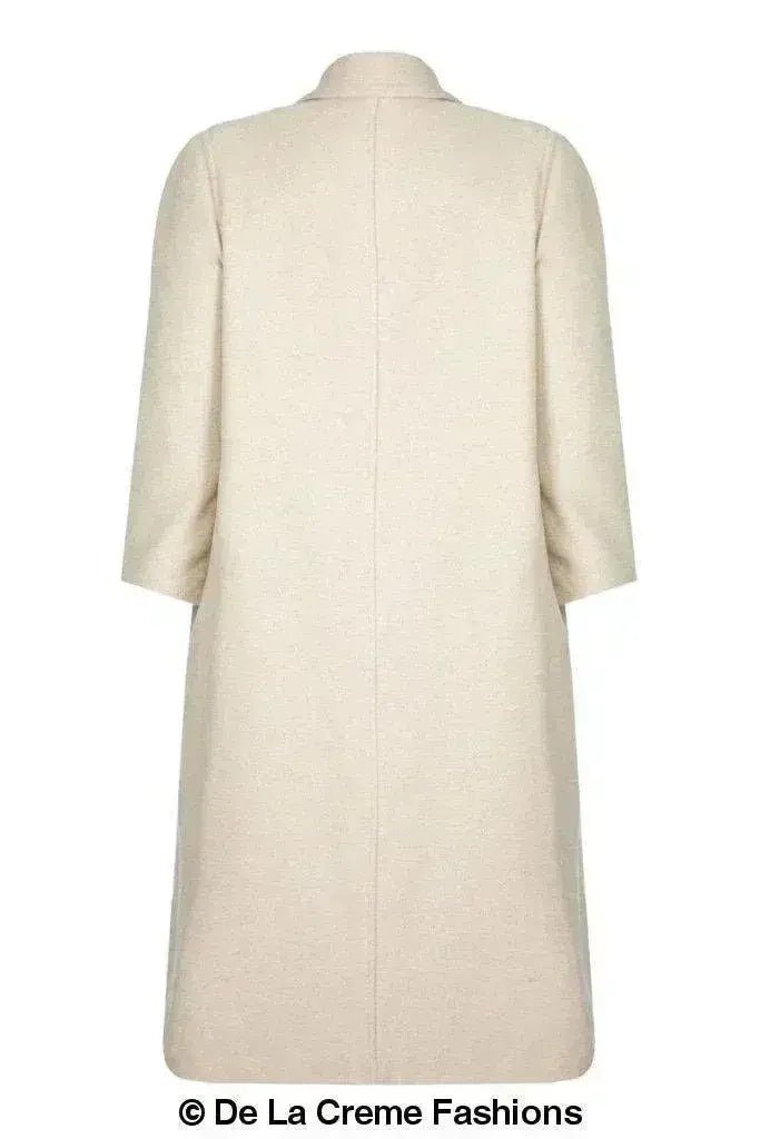 Plus Size Wool Cashmere Coat - Curve Inclusive | Femstylo - Overture Gifts