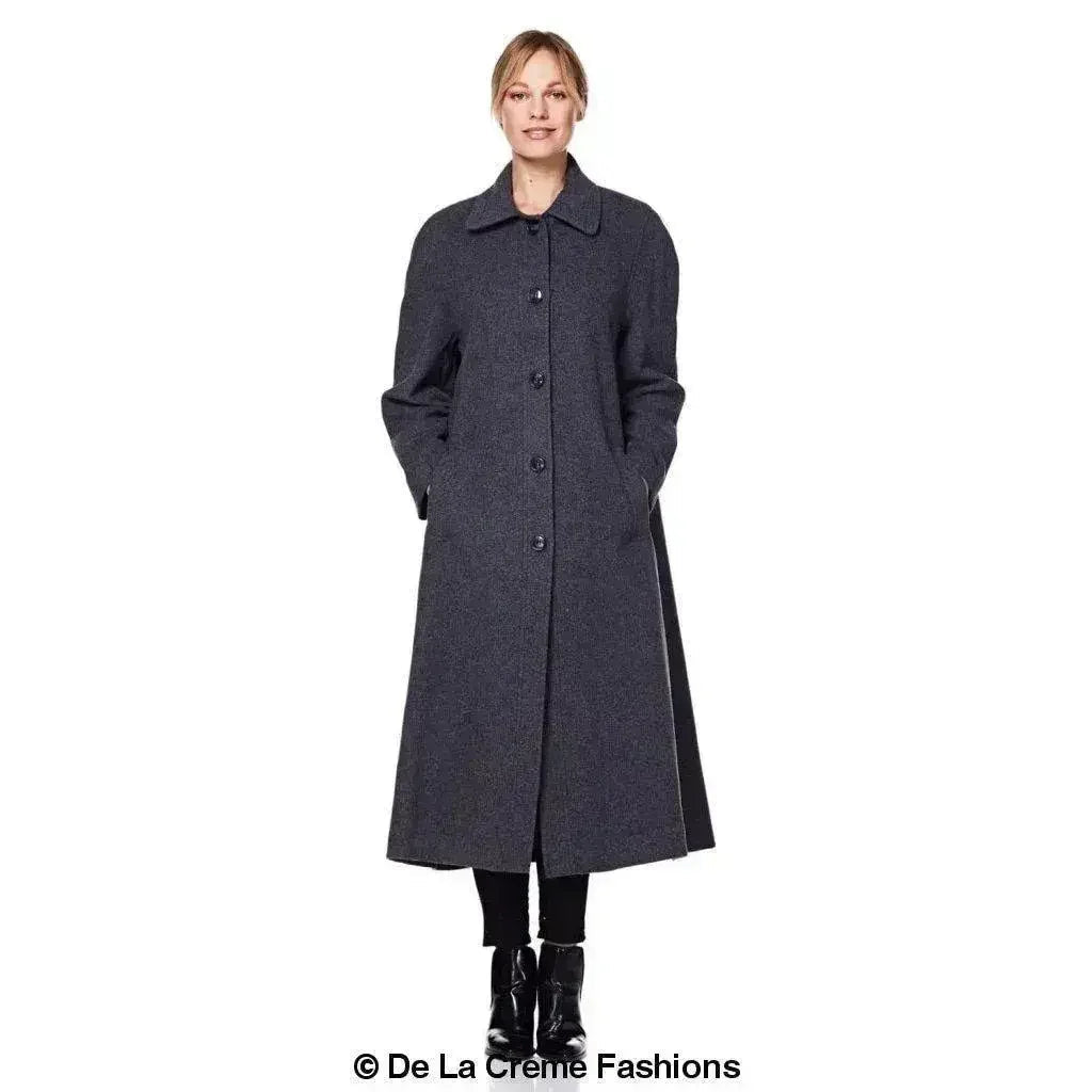 Plus Size Wool Cashmere Coat - Curve Inclusive | Femstylo - Overture Gifts