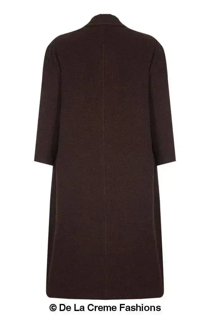 Plus Size Wool Cashmere Coat - Curve Inclusive | Femstylo - Overture Gifts