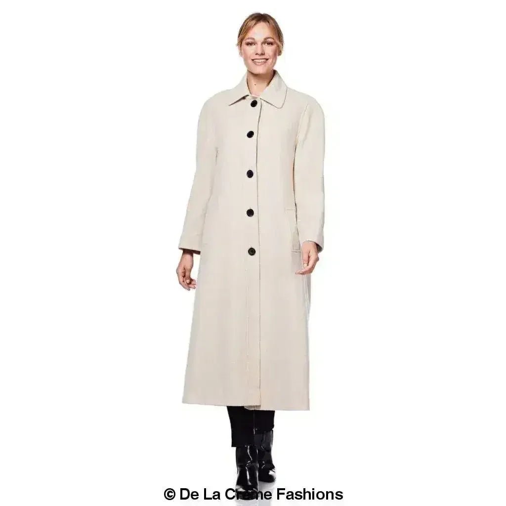 Plus Size Wool Cashmere Coat - Curve Inclusive | Femstylo - Overture Gifts