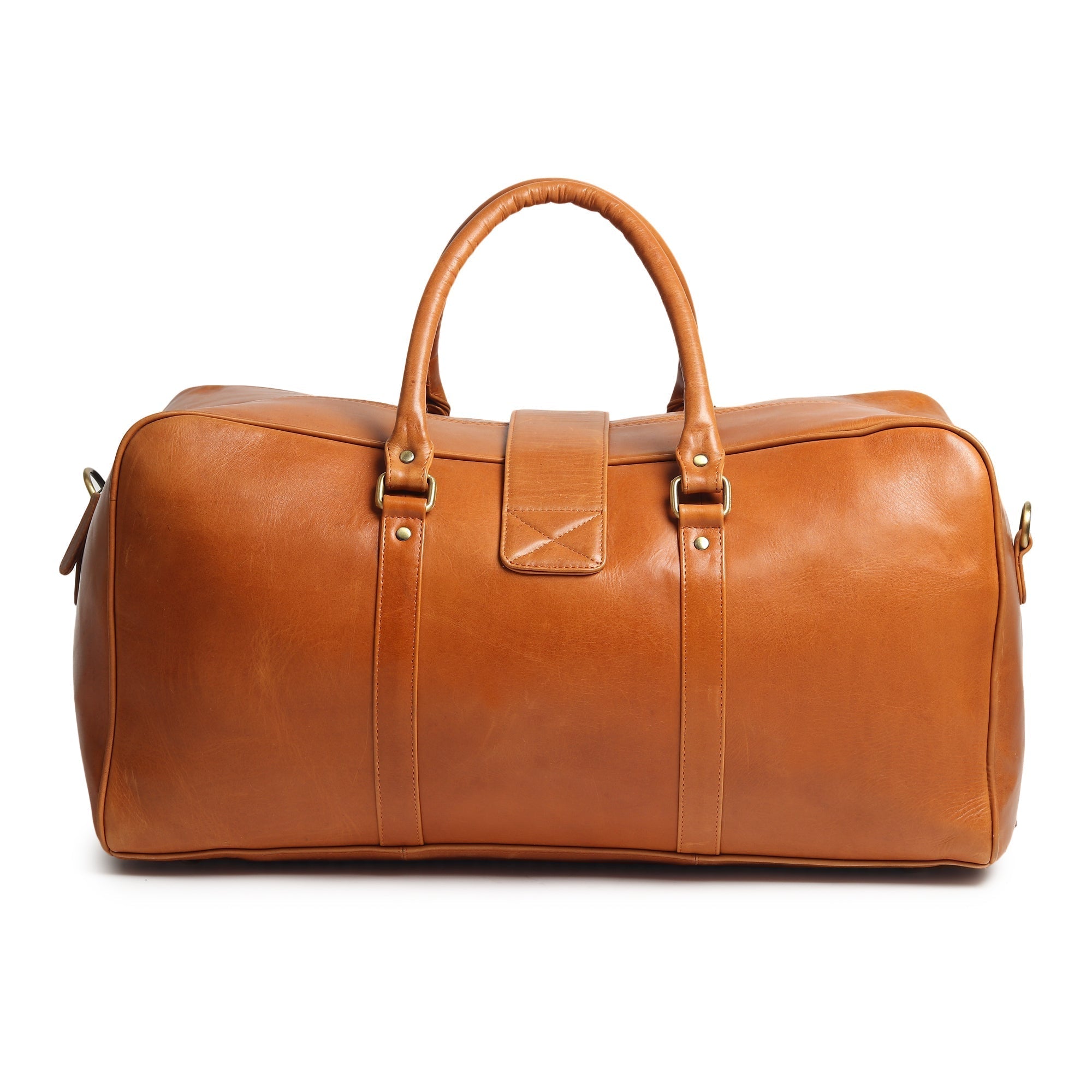 Port Blair Leather Duffle Travel Bag - Overture Gifts