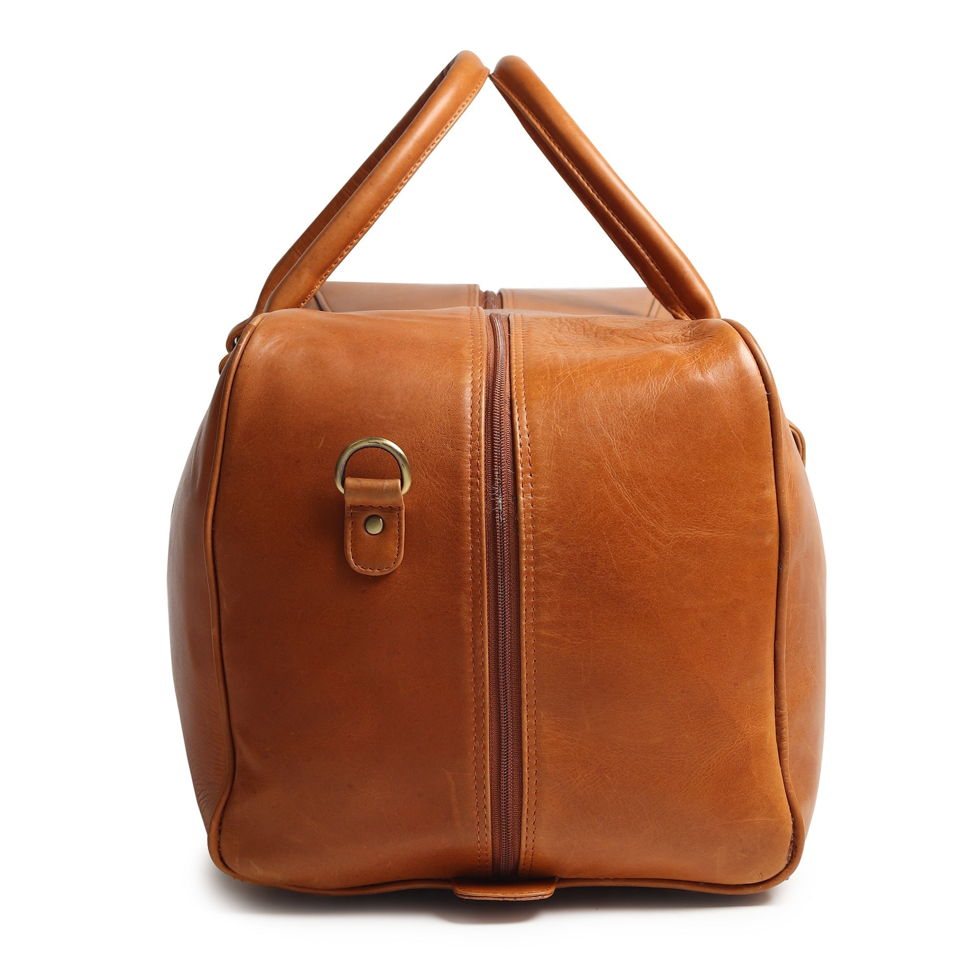Port Blair Leather Duffle Travel Bag - Overture Gifts