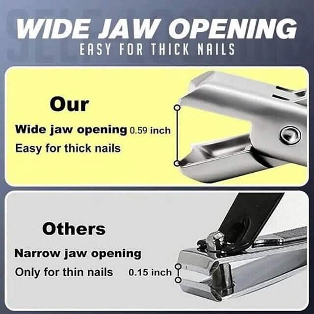 Portable Ultra Sharp Nail Clippers Stainless Steel - Overture Gifts