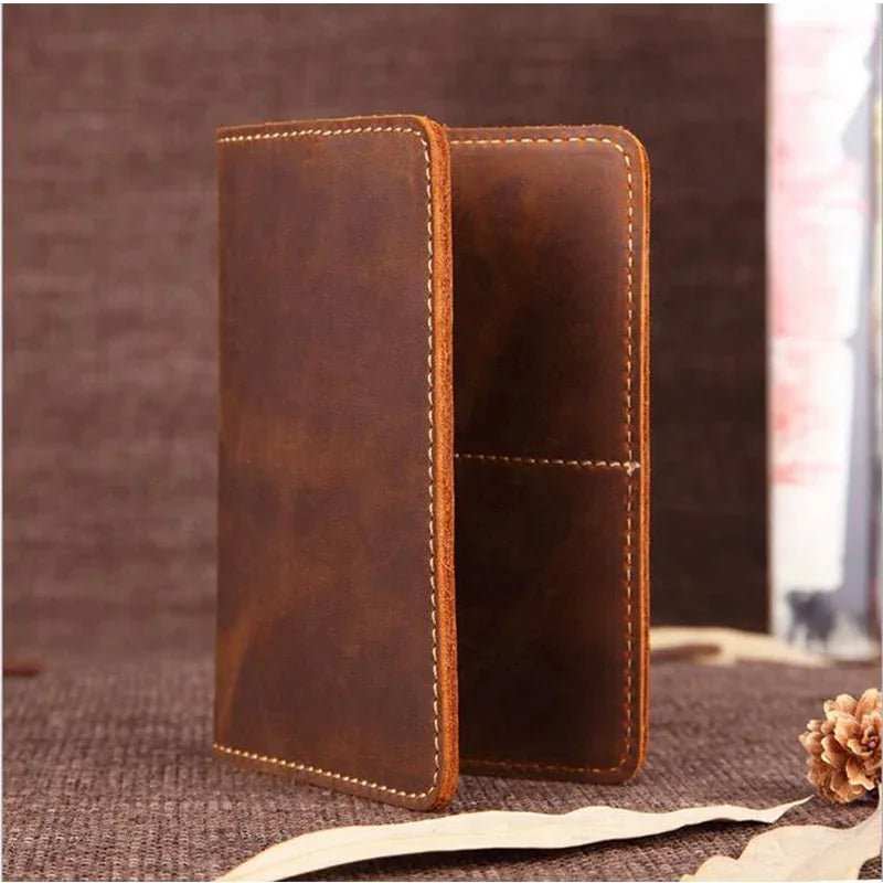 Priam Handmade Leather Passport Cover - Overture Gifts