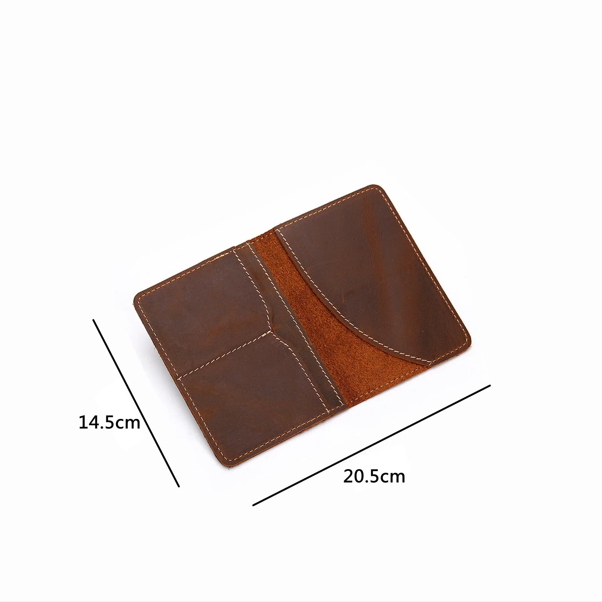 Priam Handmade Leather Passport Cover - Overture Gifts
