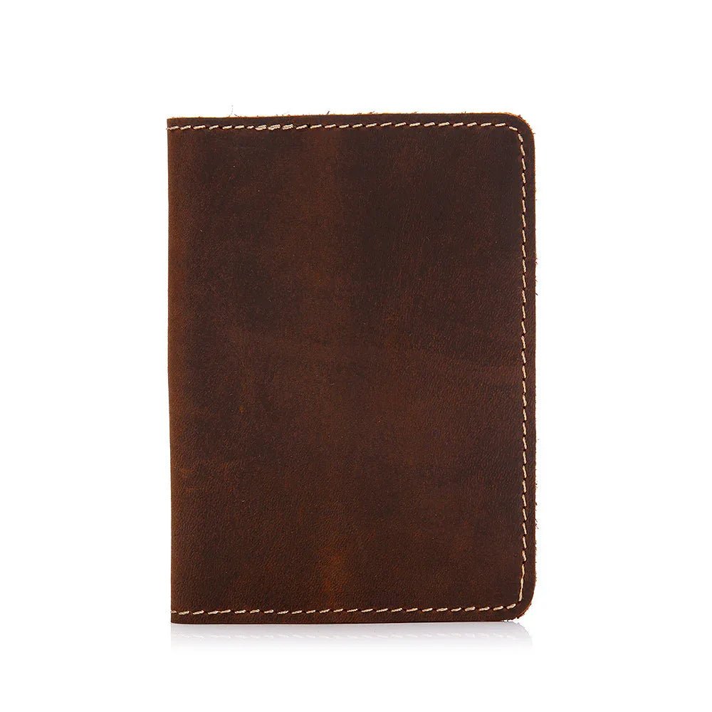 Priam Handmade Leather Passport Cover - Overture Gifts