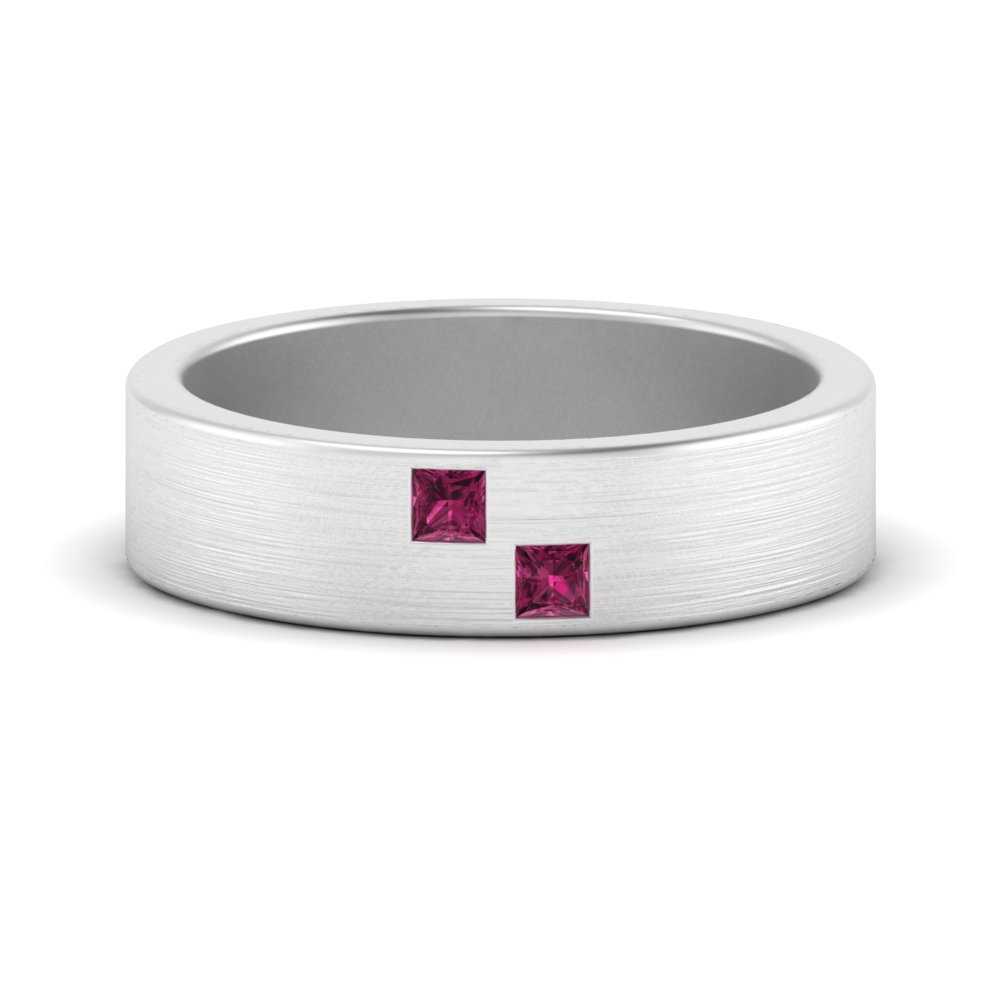 Princess Cut Brush Finish Band