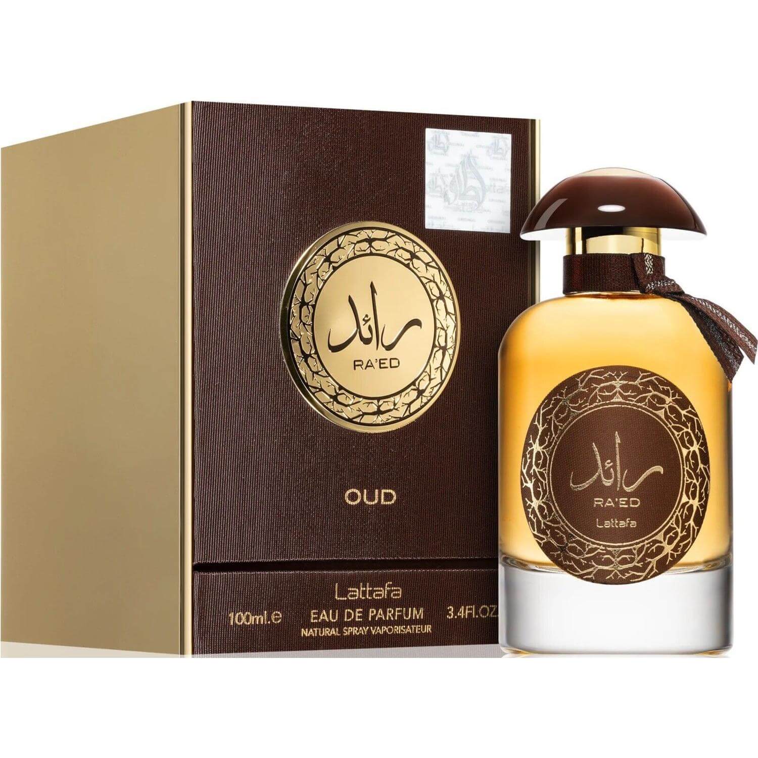 Ra'ed Oud by Lattafa Perfume for Unisex EDP 3.4 oz