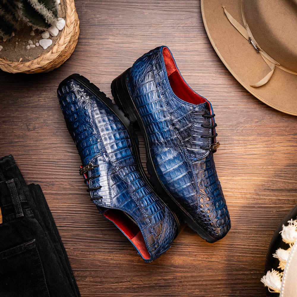Ragusa Stained Navy Shoe