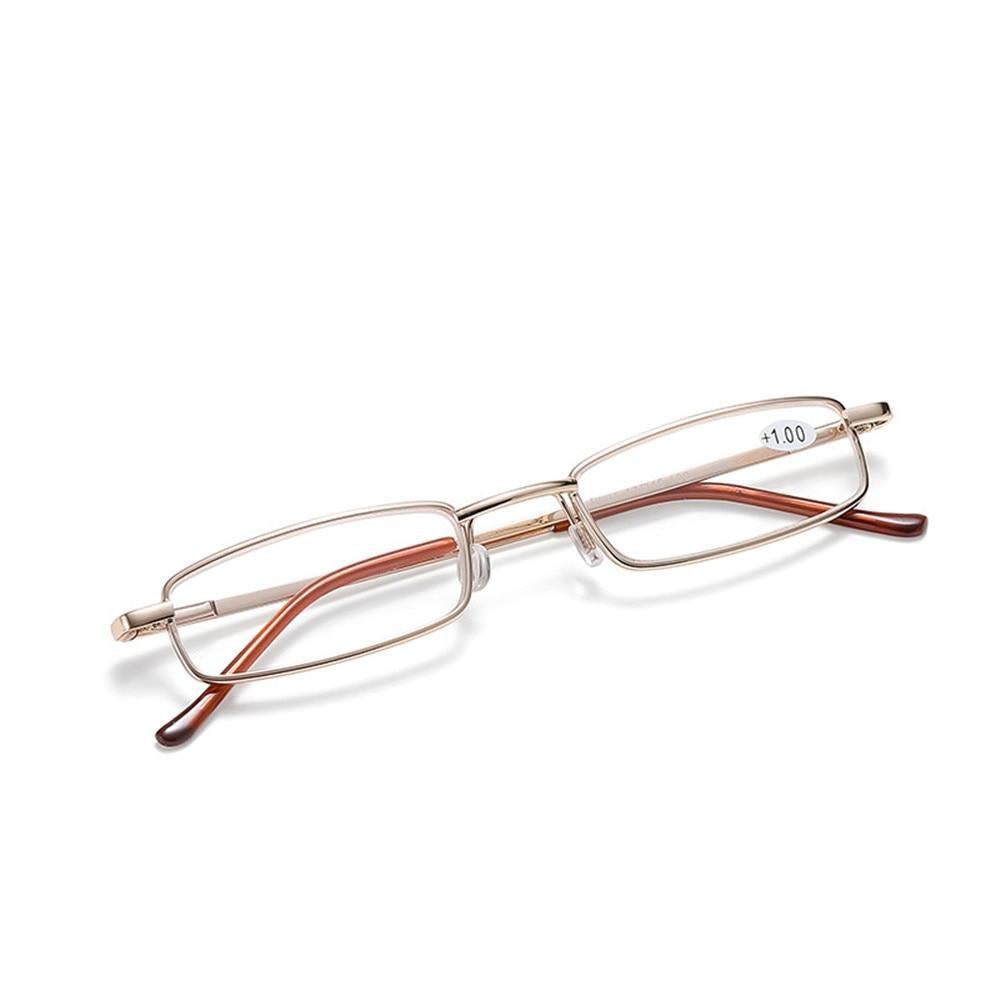 Reading Glasses for Men and Women Compact, Scratch Proof Simple Design Reading Glasses For Men & Women Ultra-light Portable Anti-fatigue Presbyopia Eyeglass With Case Diopter Eyewear