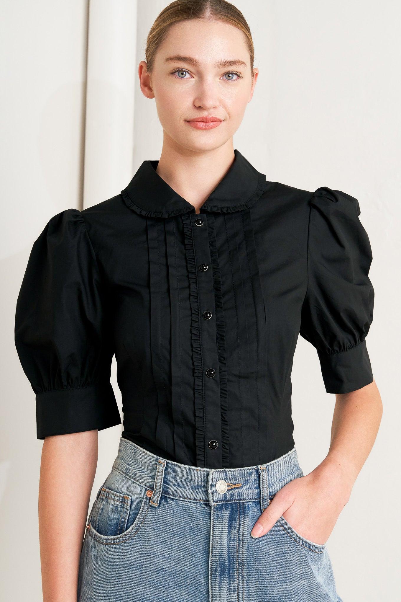 REFINED ROMANCE WOVEN TOP - Overture Gifts