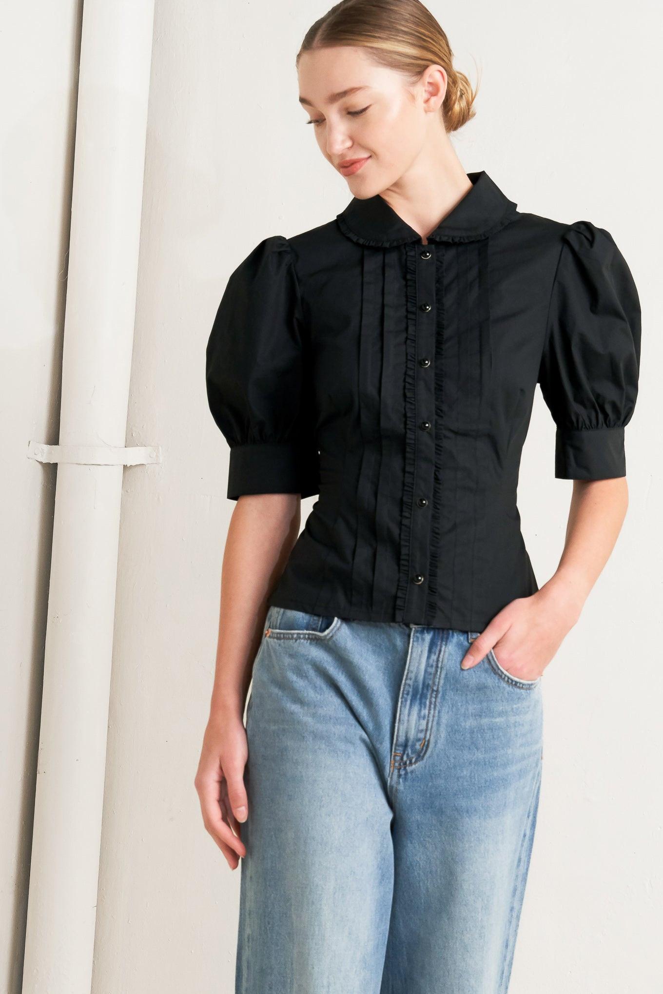REFINED ROMANCE WOVEN TOP - Overture Gifts