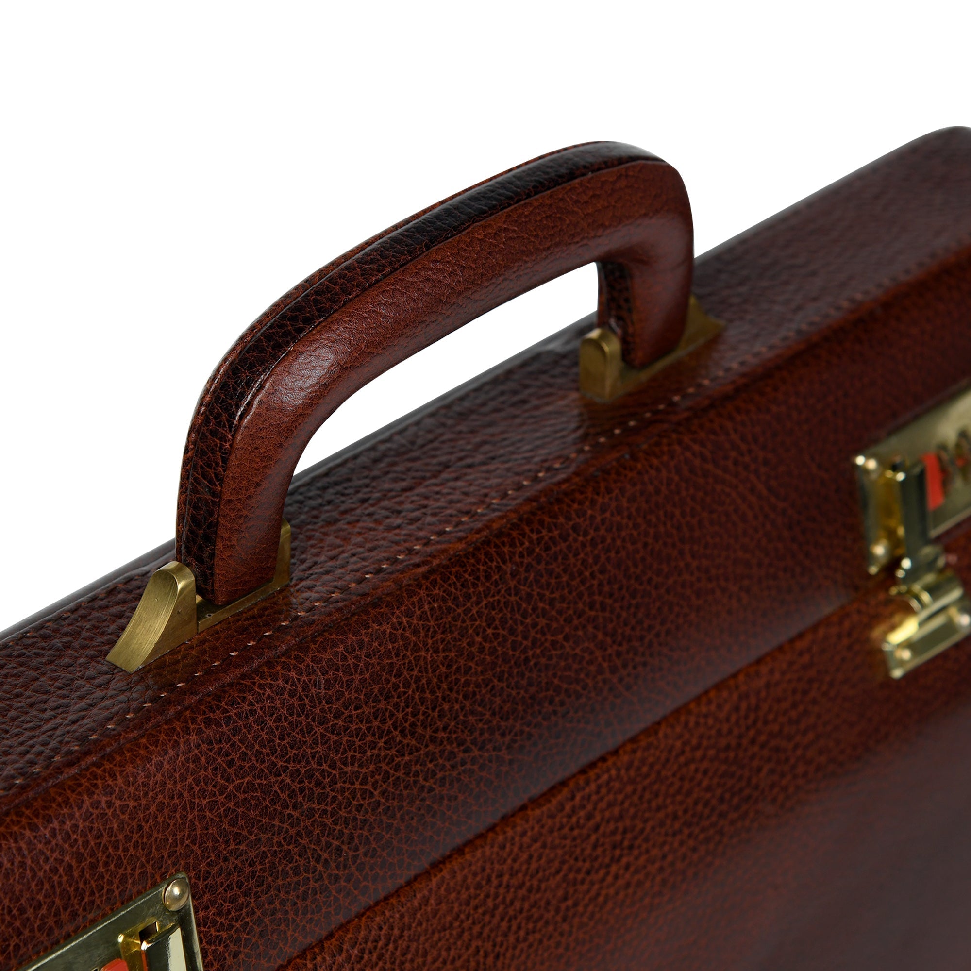Rich Brown Office Suitcase - Overture Gifts