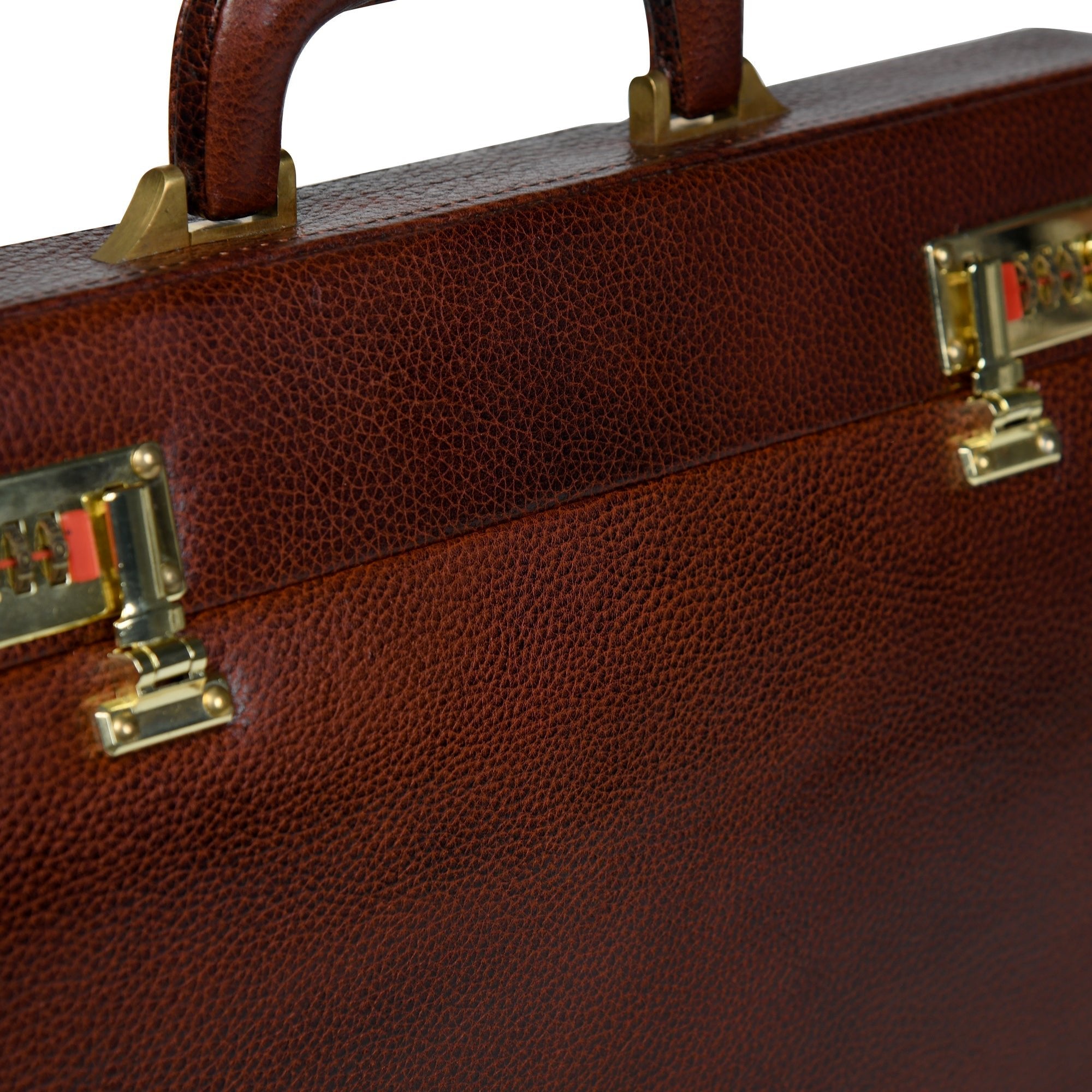 Rich Brown Office Suitcase - Overture Gifts