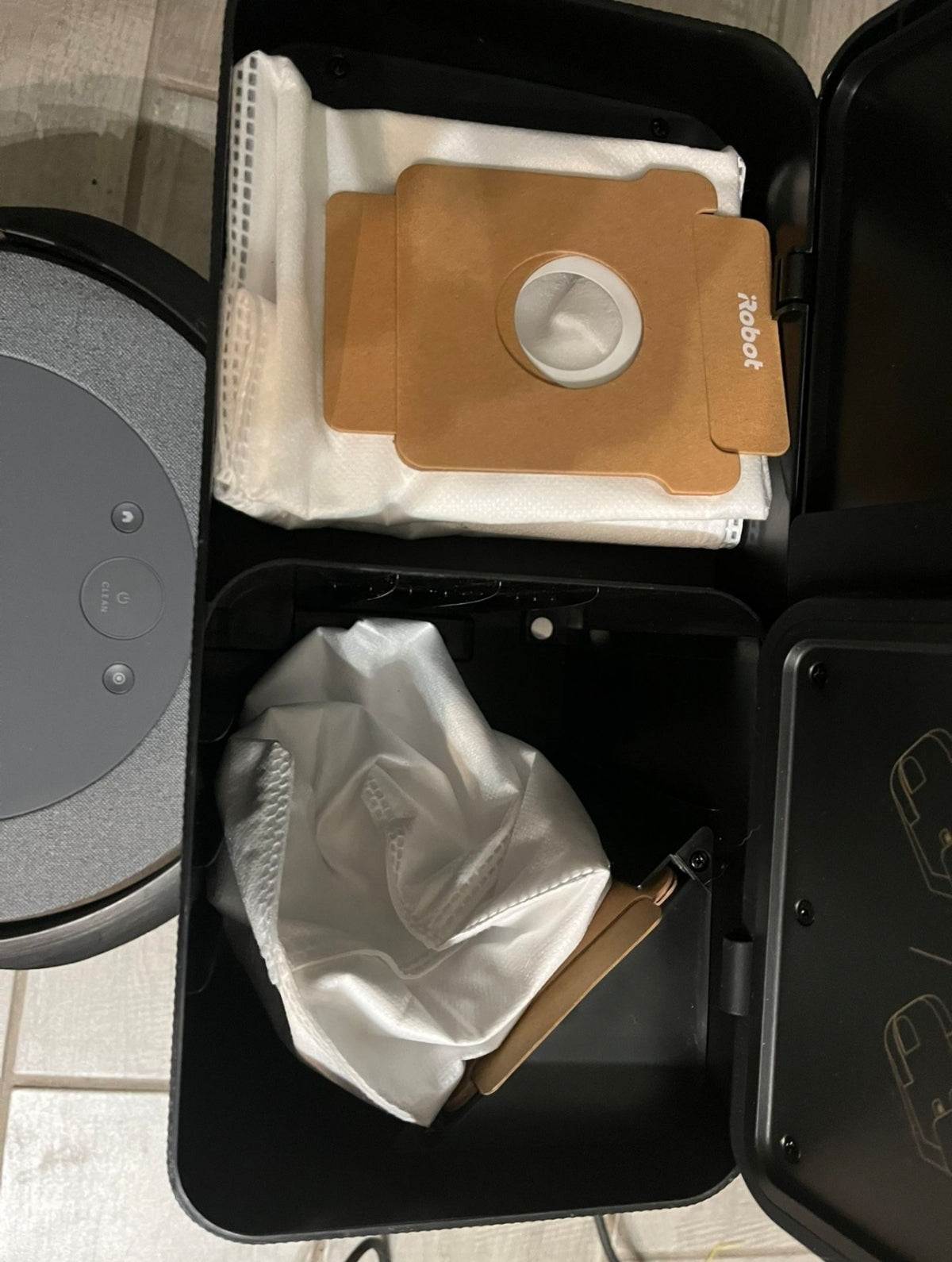 Used Great Condition iRobot Roomba Combo j5+ Self-Emptying Robot Vacuum & Mop - Identifies and Avoids Obstacles Like Pet Waste & Cords, Empties Itself