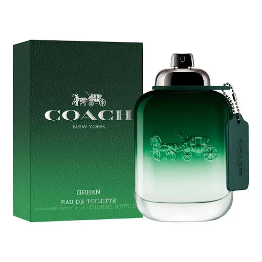 Coach Green Eau de Toilette 3.4 oz – Fresh Men's Fragrance