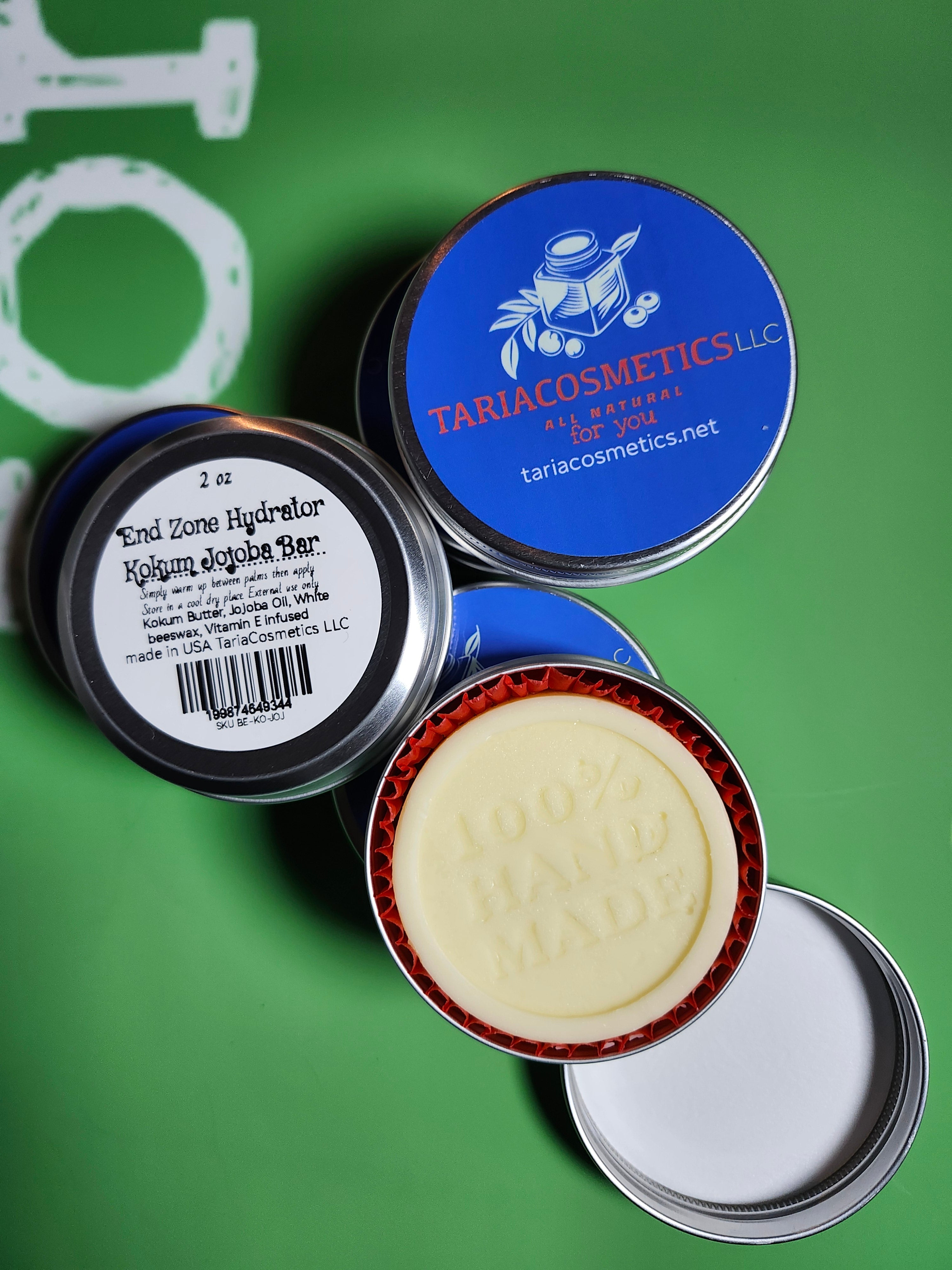 Endzone Hydrator - Organic Kokum & Jojoba Lotion Bar for Deep Moisture