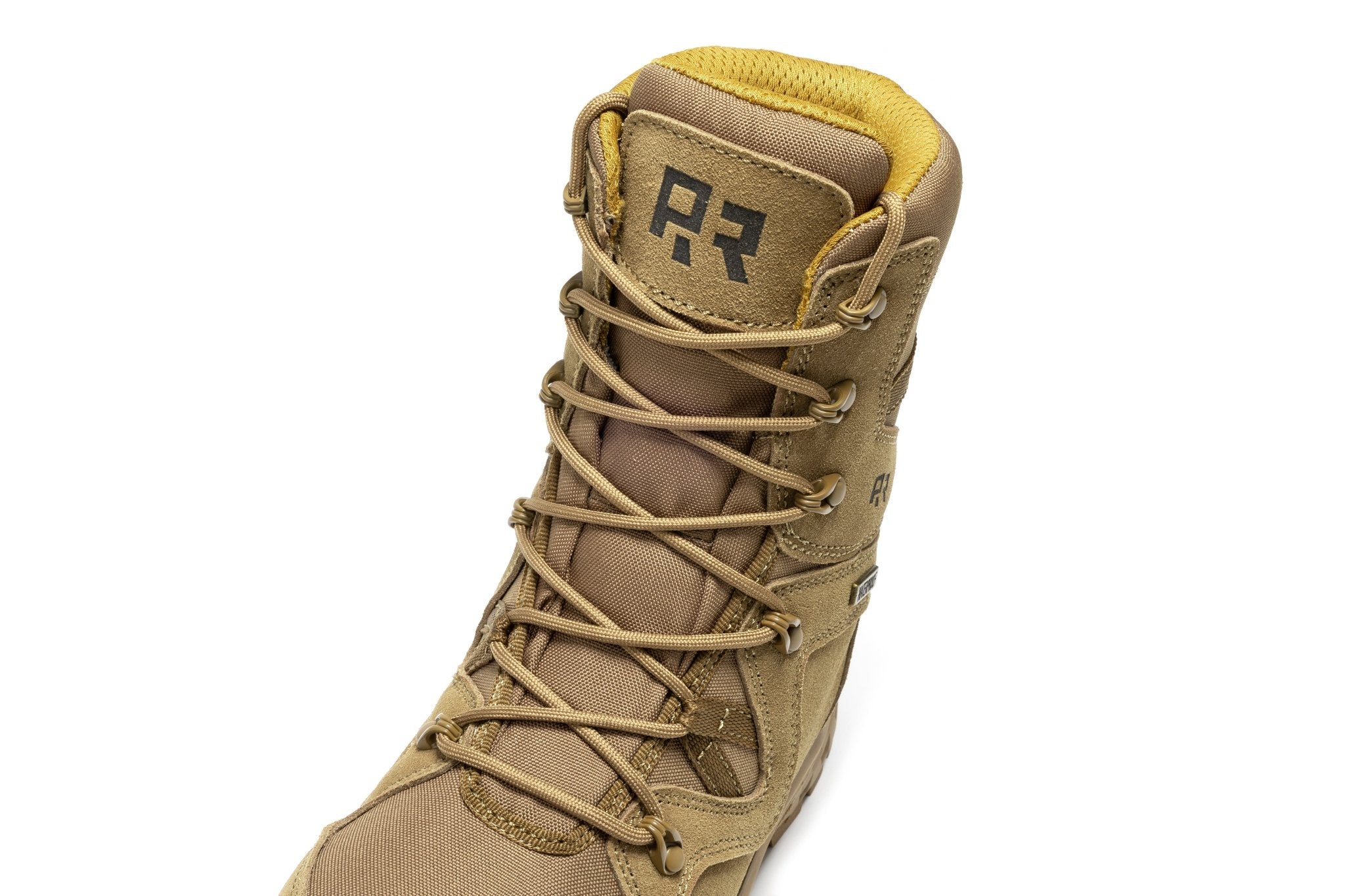 ROCKROOSTER Colmar Coyote 8 inch Suede Leather Waterproof Tactical & Military Boots AB520 - Overture Gifts