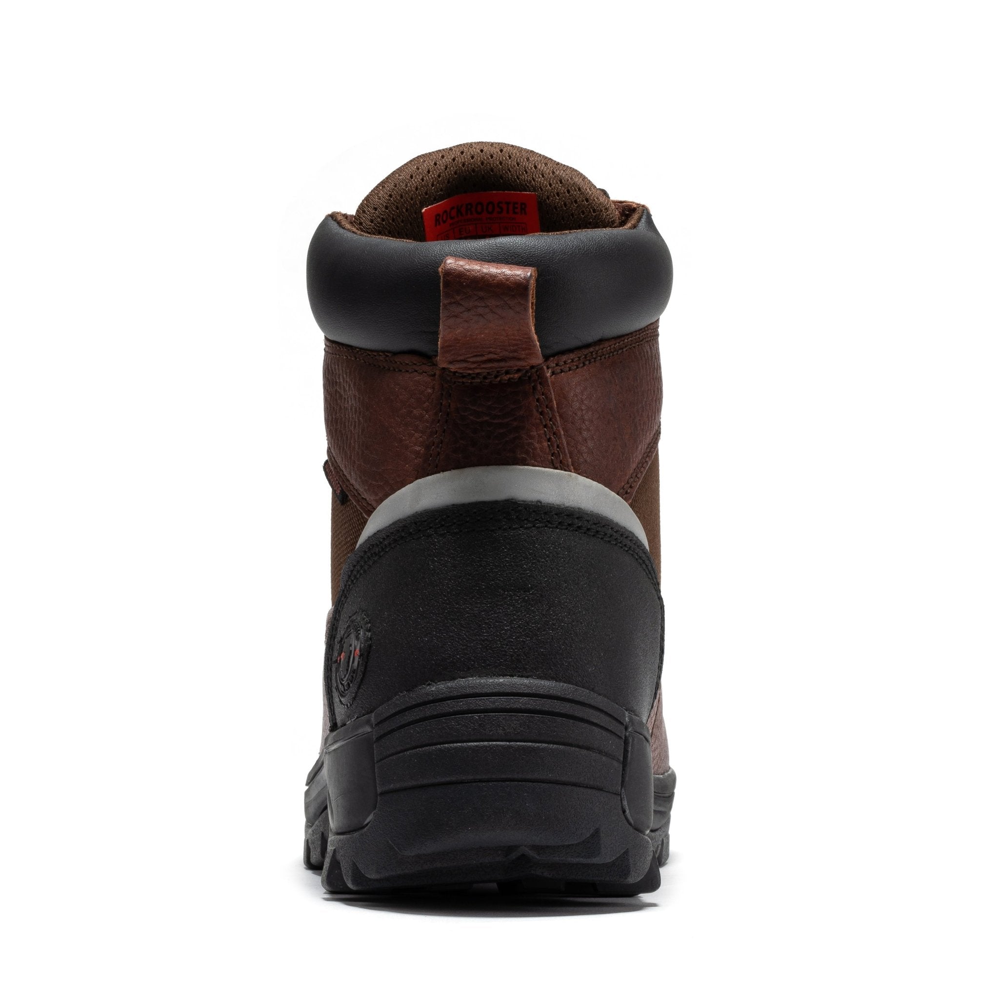 ROCKROOSTER Daviston 6 inch Brown Composite Toe Waterproof Work Boots AT872 - Overture Gifts