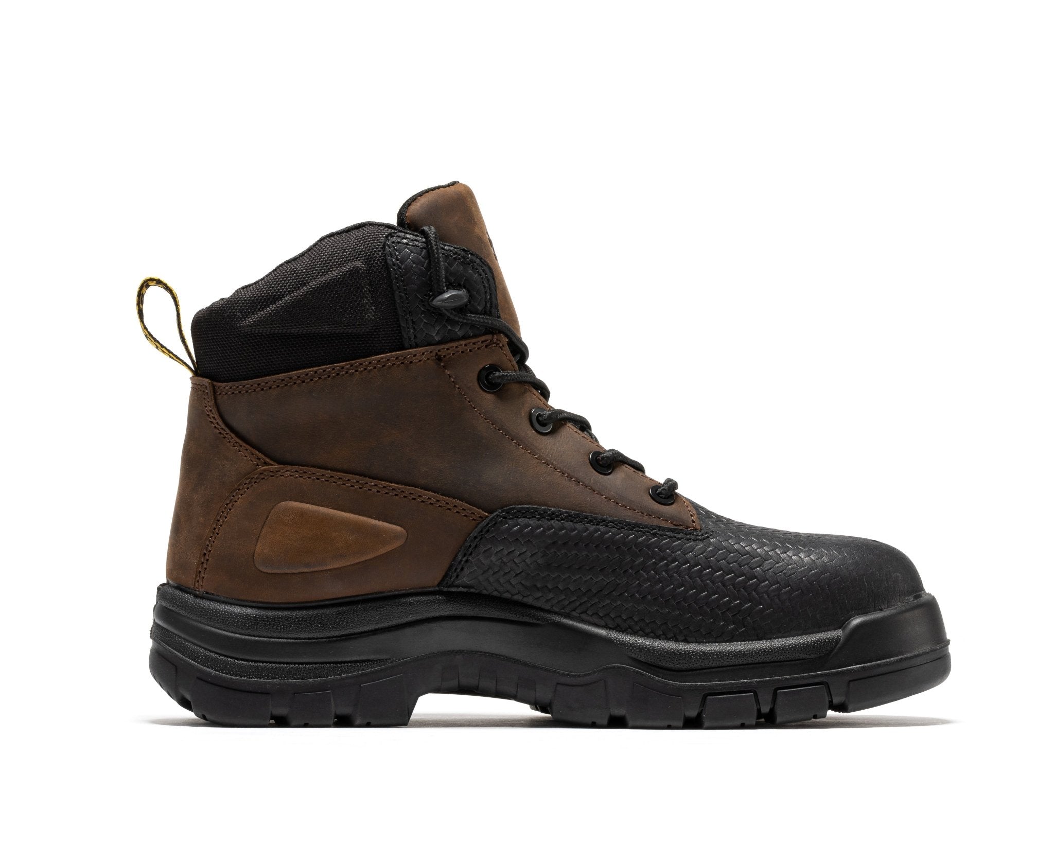 ROCKROOSTER Marfa Brown 6 Inch Waterproof Composite Toe Leather Work Boots CP210 - Overture Gifts