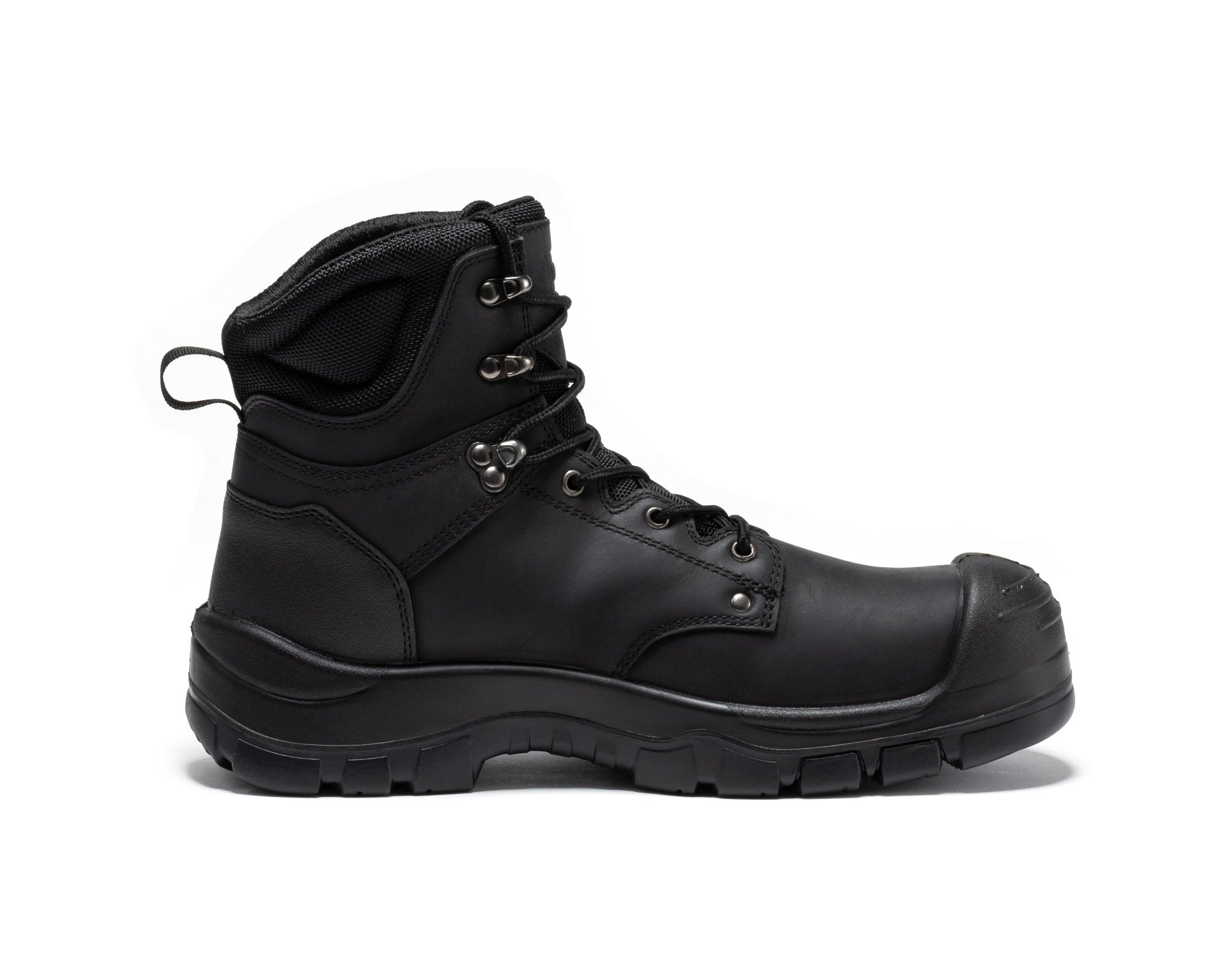 ROCKROOSTER Woodland Black 6 inch Waterproof Composite Toe Leather Work Boots AK662 - Overture Gifts