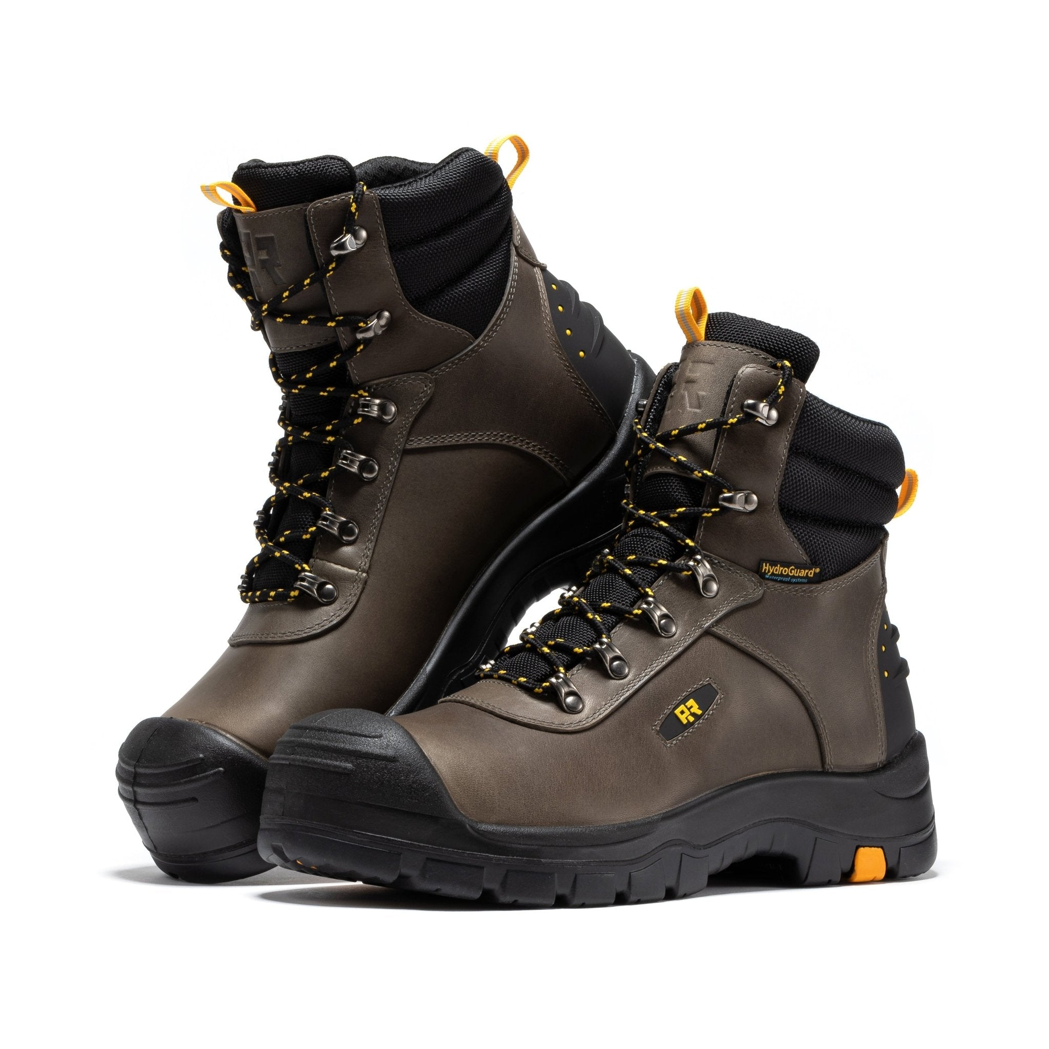 ROCKROOSTER Woodland Rust 6 inch Waterproof Composite Toe Leather Work Boots AK665 - Overture Gifts