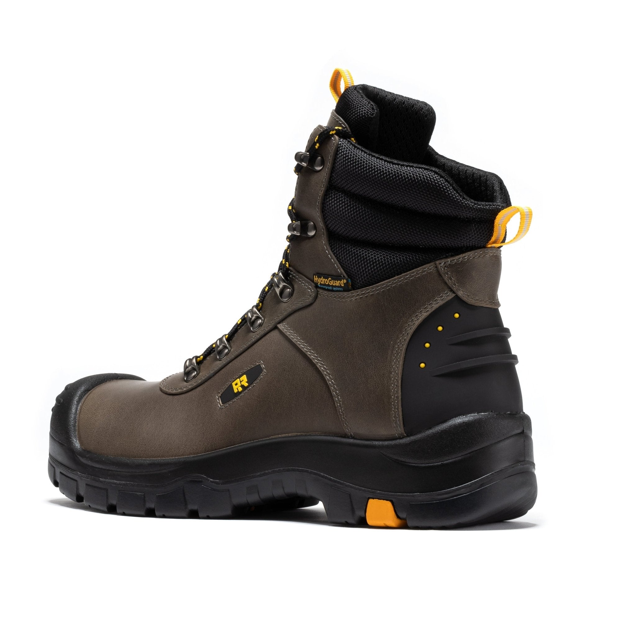 ROCKROOSTER Woodland Rust 6 inch Waterproof Composite Toe Leather Work Boots AK665 - Overture Gifts