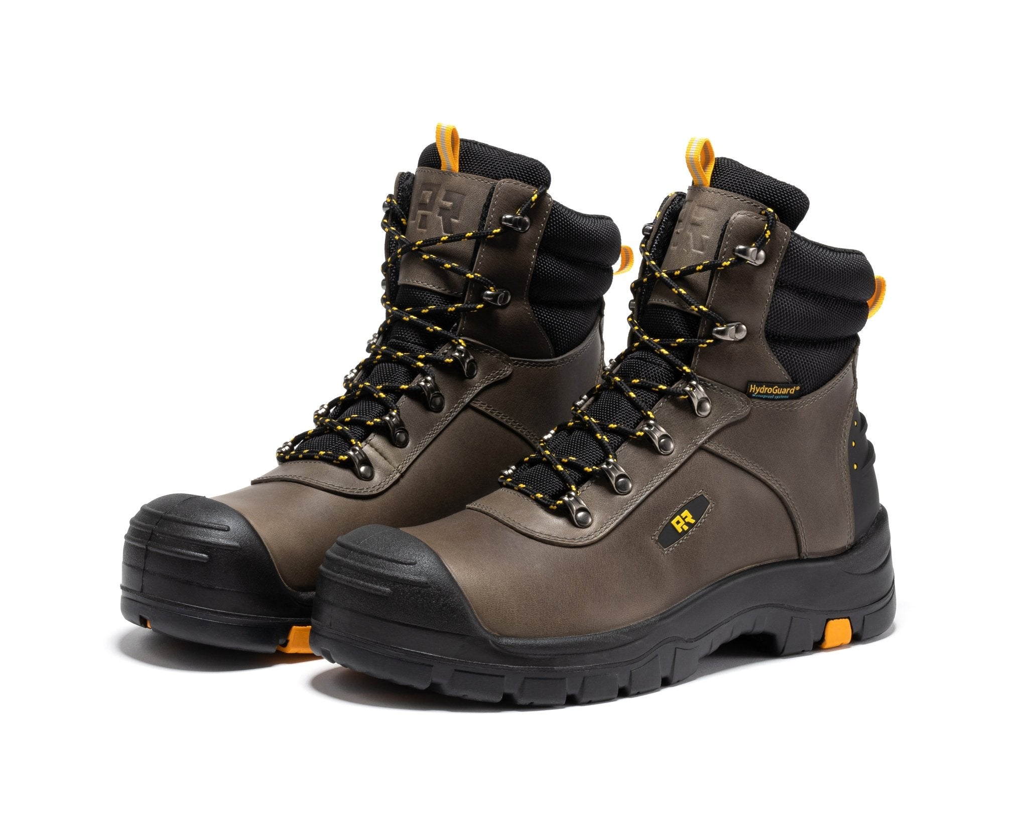 ROCKROOSTER Woodland Rust 6 inch Waterproof Composite Toe Leather Work Boots AK665 - Overture Gifts