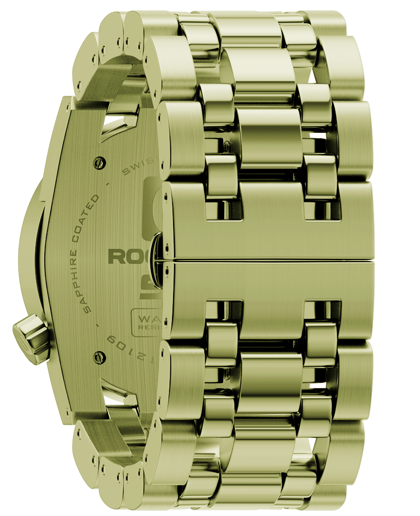 Rockwell 50mm Murdered-Dial Edition — 18K Gold & Black - Overture Gifts
