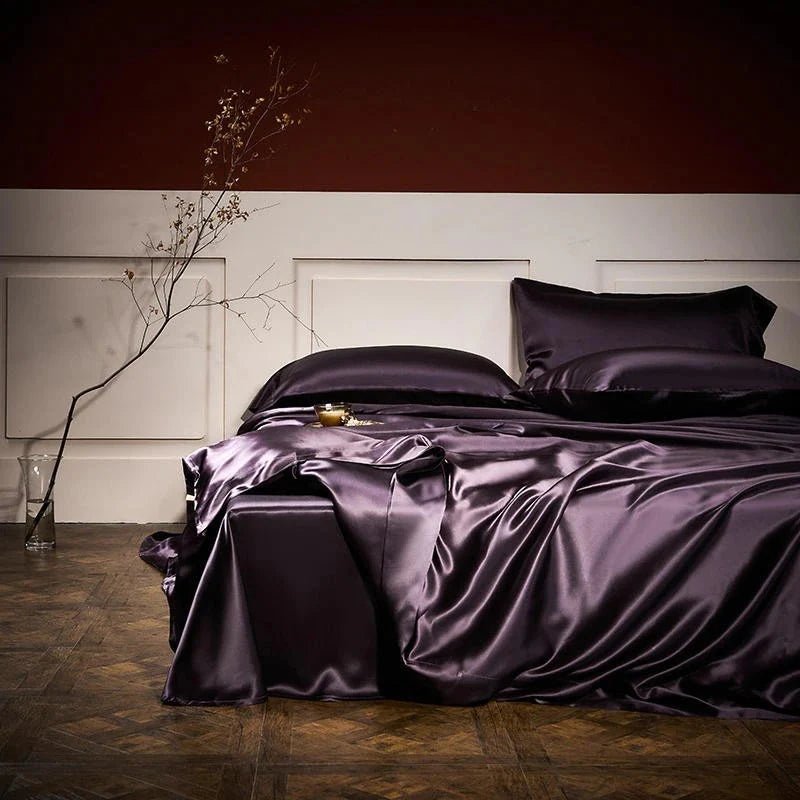 Royalis Rose Gold Luxury Pure Mulberry Silk Bedding Set | 3CARATS - Overture Gifts