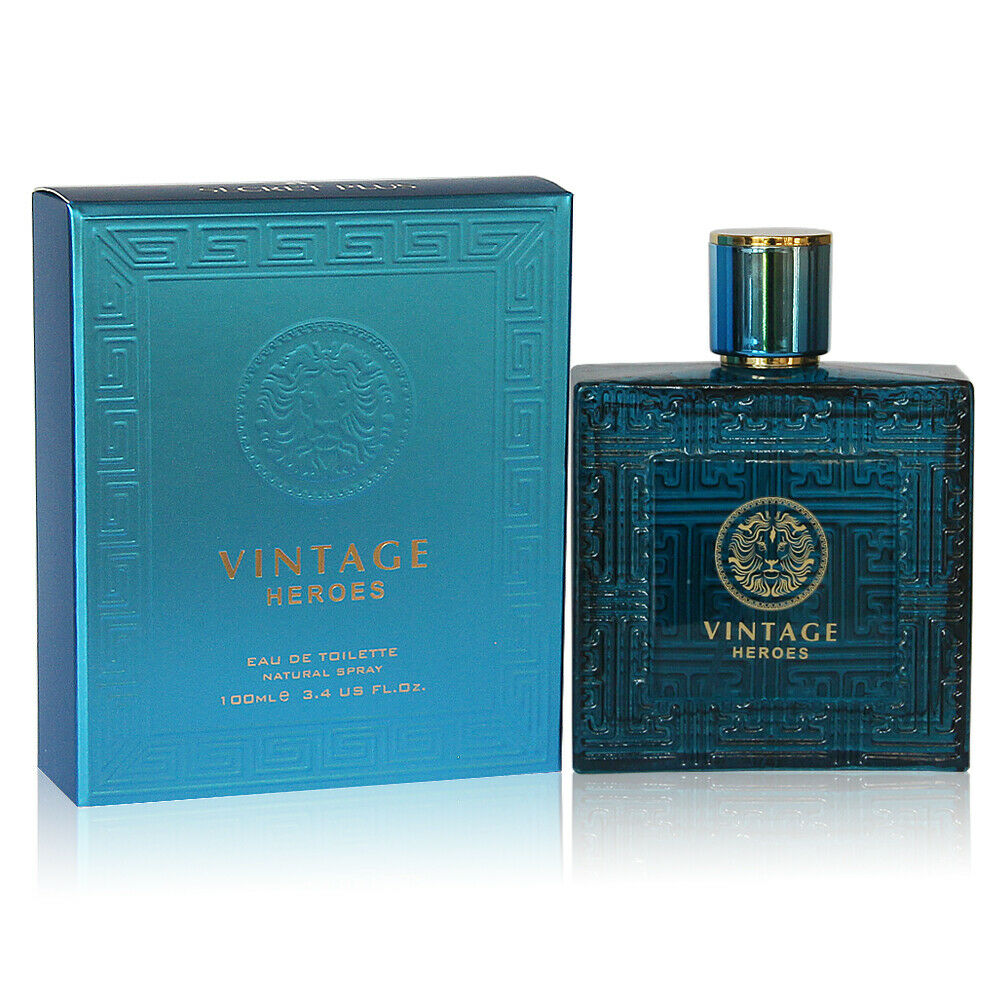Vintage Heroes by Secret Plus Eau de Parfum EDP for Men 3.4 oz 100 ml SEALED BOX