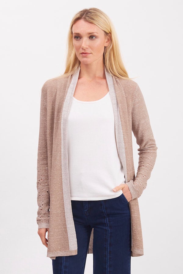 Pima Cotton Open Cardigan #194323