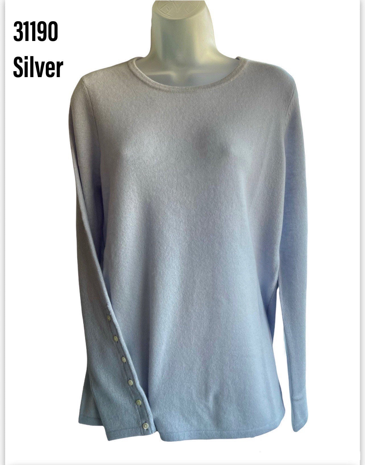 Women - Cashmere w/Cuff Buttons #31190TT