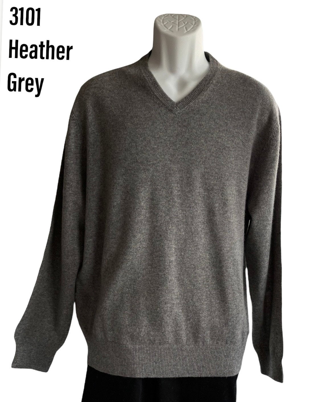 Men's - Cashmere V-Neck Sweater #3101S
