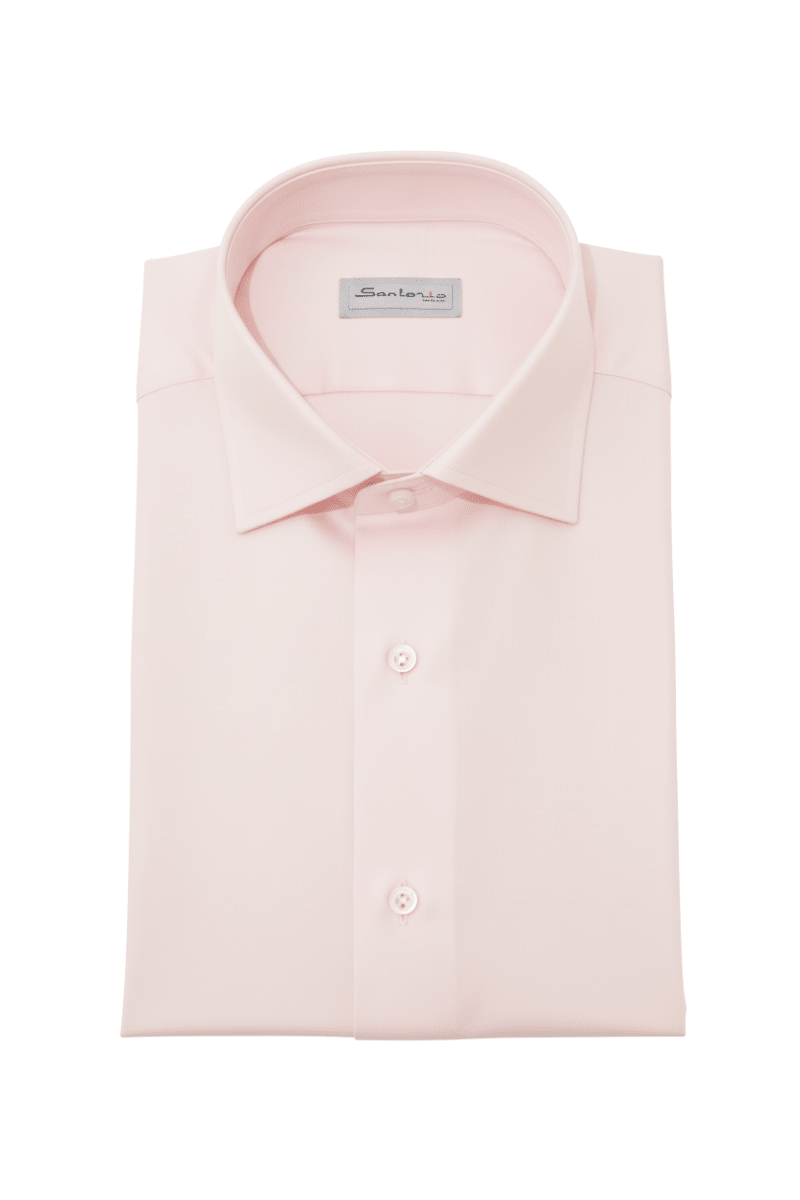 Sartorio Solid Cotton Dress Shirt - Overture Gifts