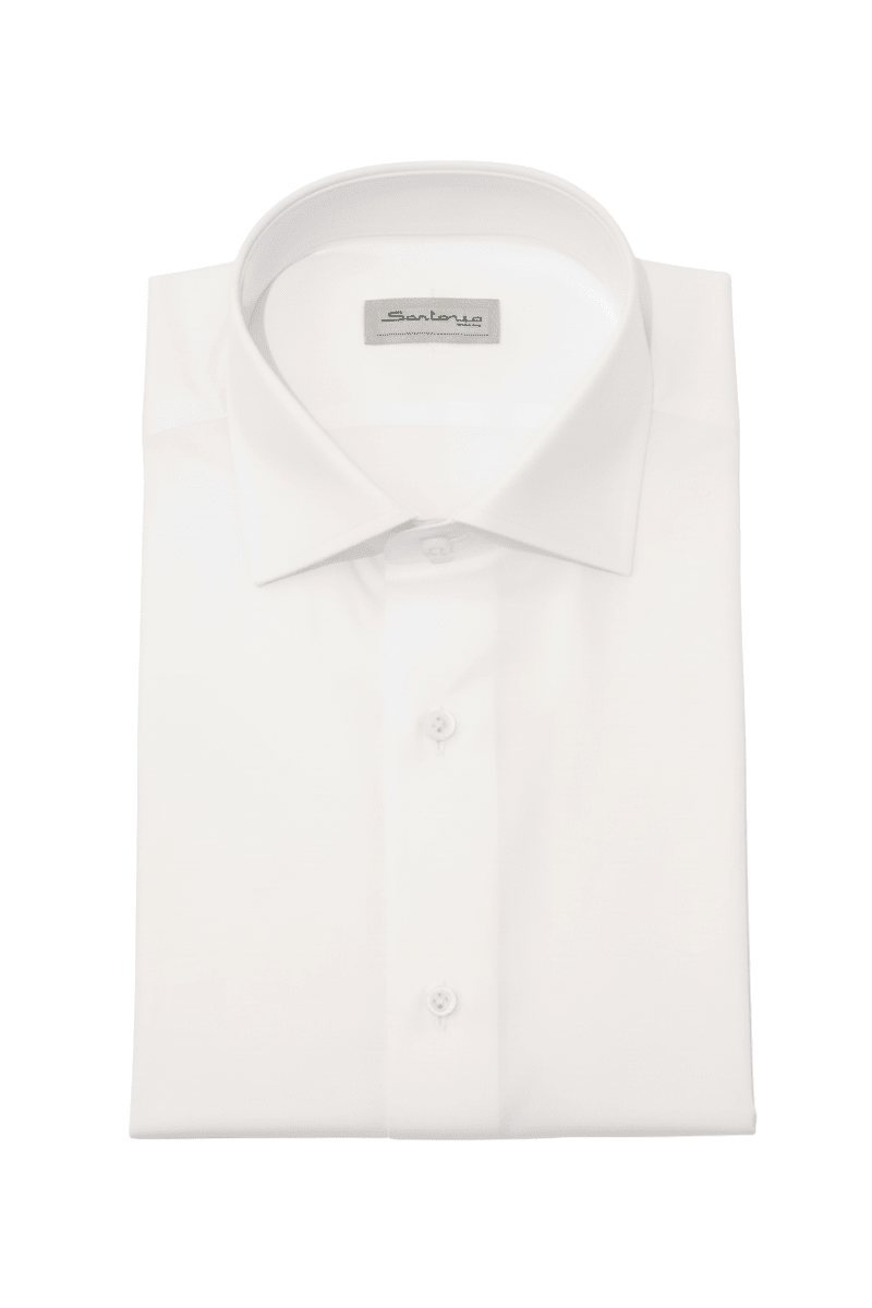 Sartorio Solid Cotton Dress Shirt - Overture Gifts