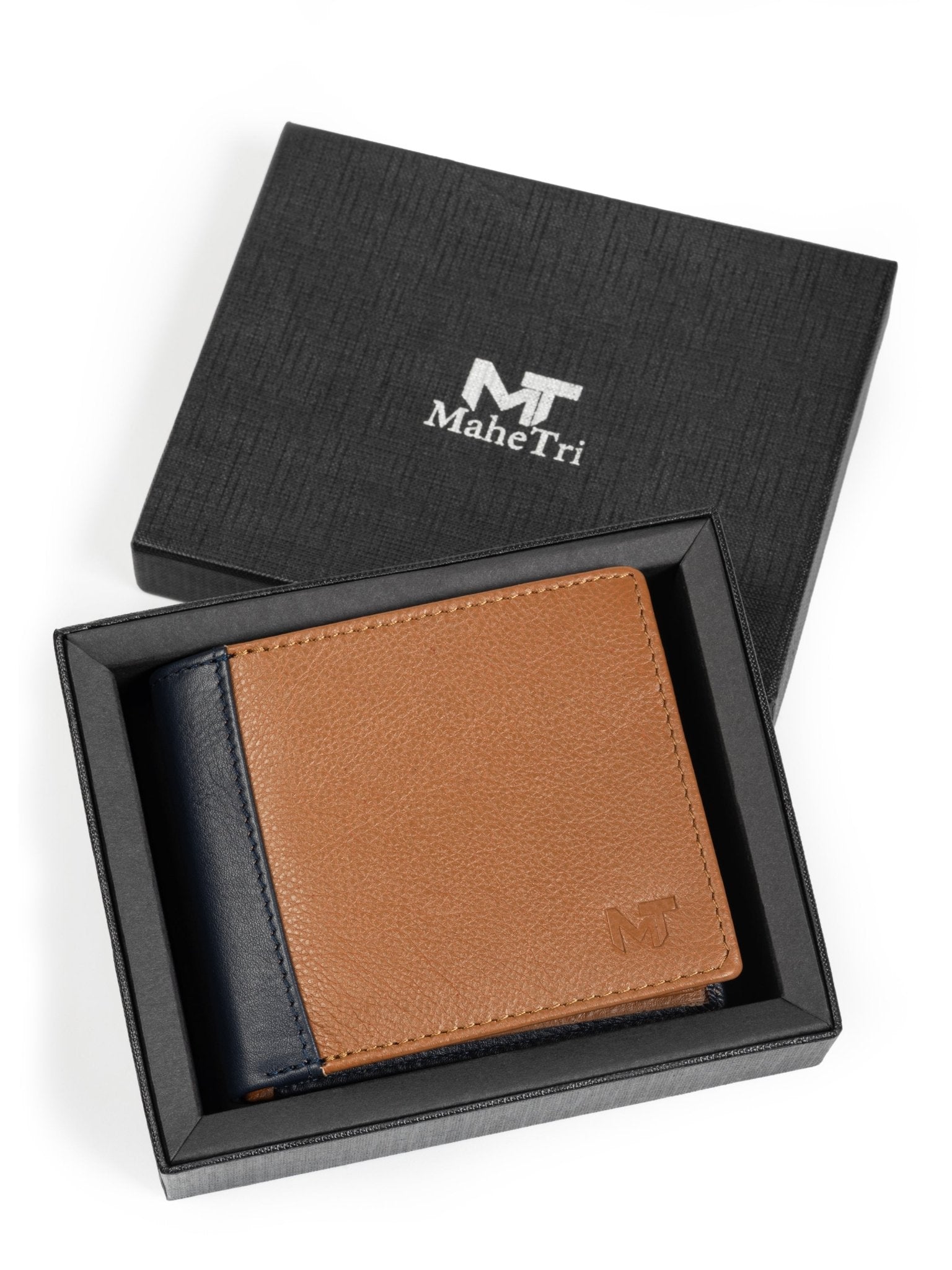 Saxton Bi-Colour Wallet - Overture Gifts