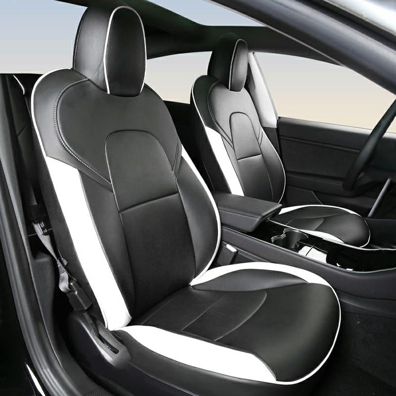 Seat Covers for Only Front Seats/Rear Seats for Tesla Model 3 & Model Y (5 Seater)