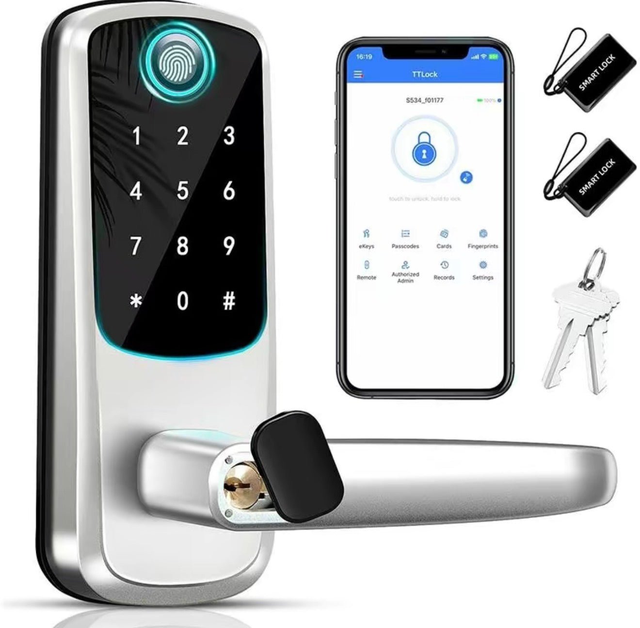SecureTouch Smart Lock - Overture Gifts