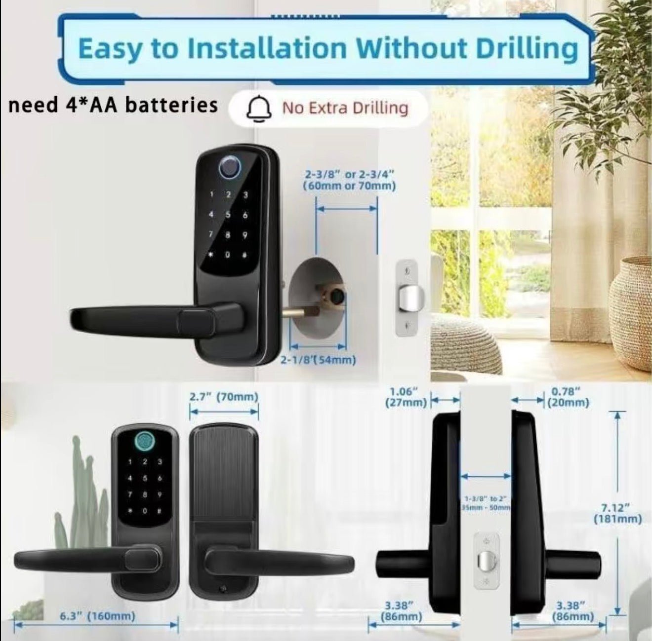SecureTouch Smart Lock - Overture Gifts