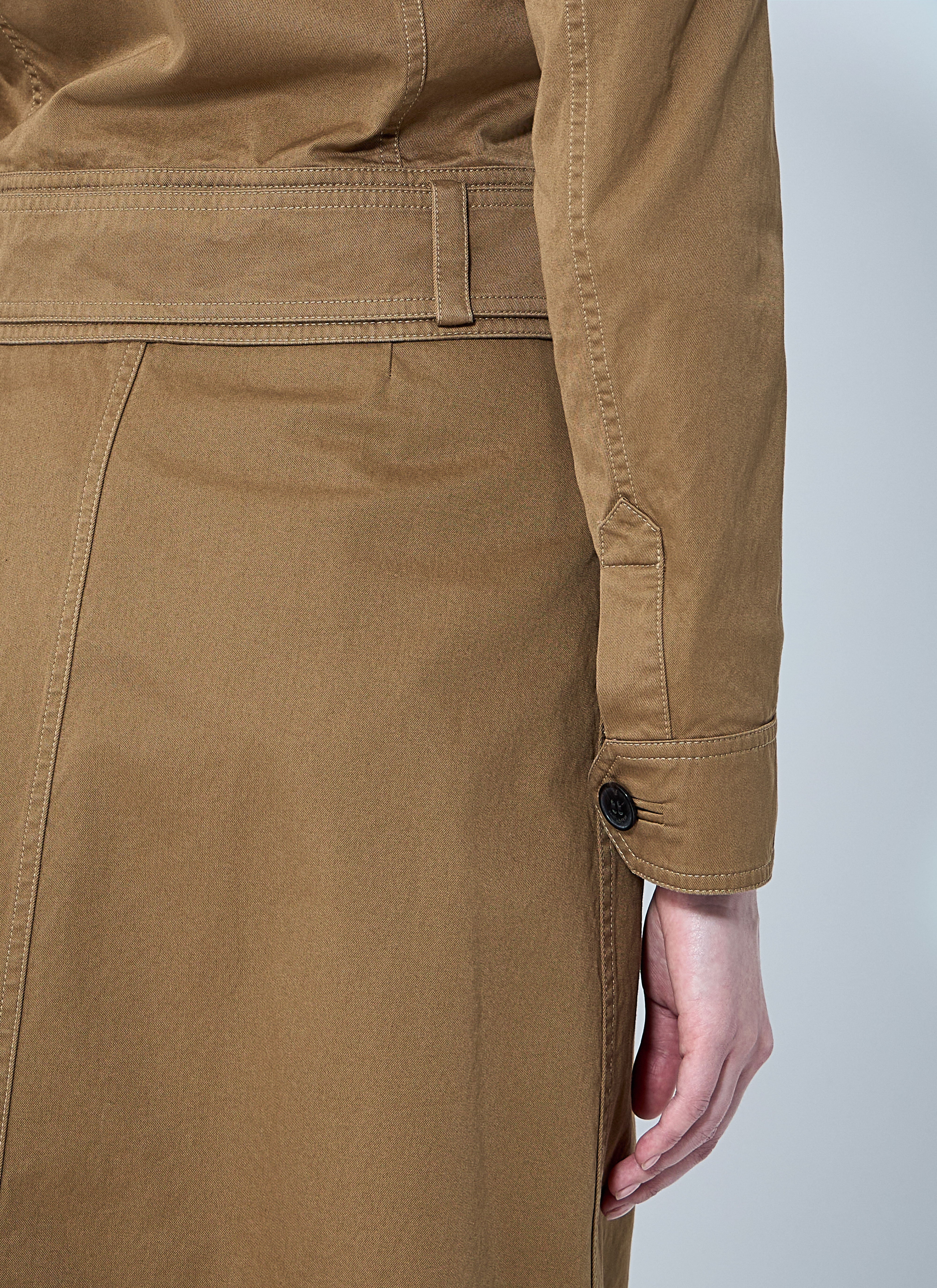 Saint Laurent Women Cotton Serge Crop Jacket