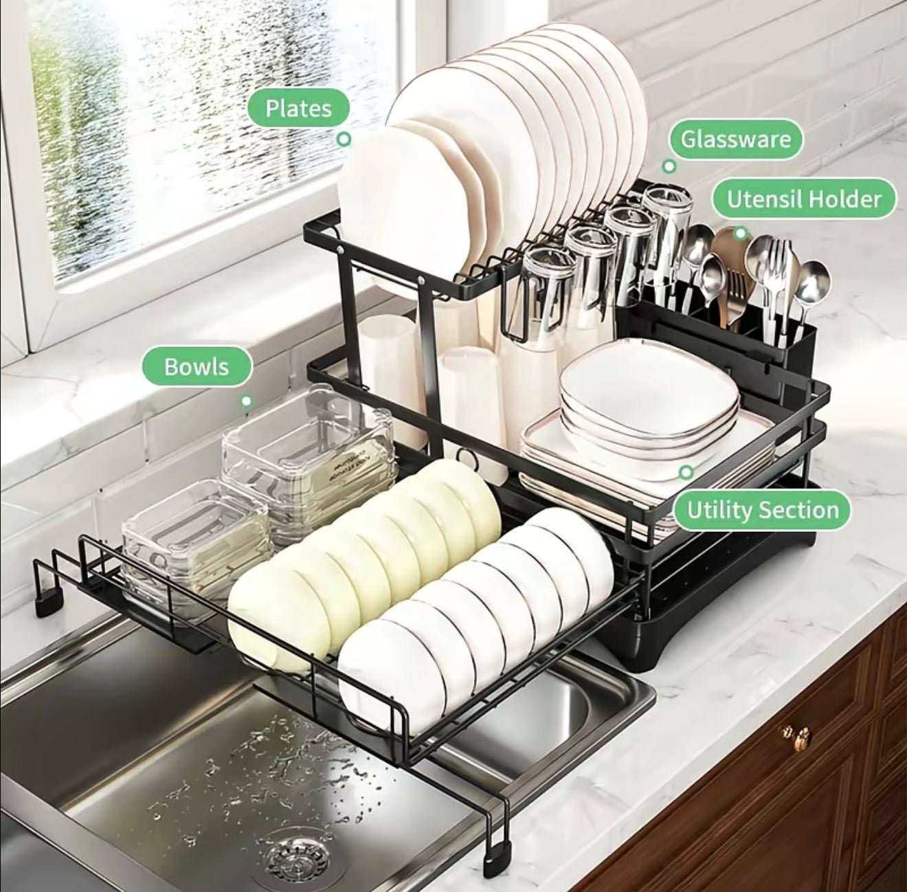 SpaceDry Dish Rack - Overture Gifts