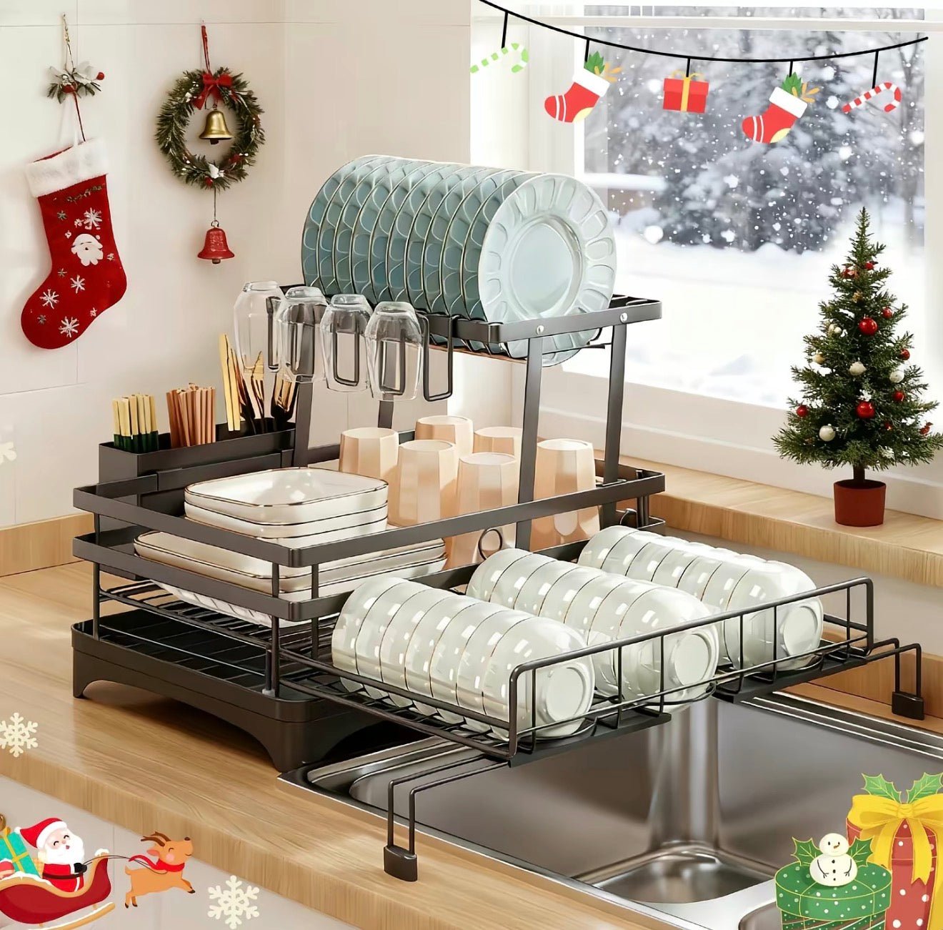 SpaceDry Dish Rack - Overture Gifts