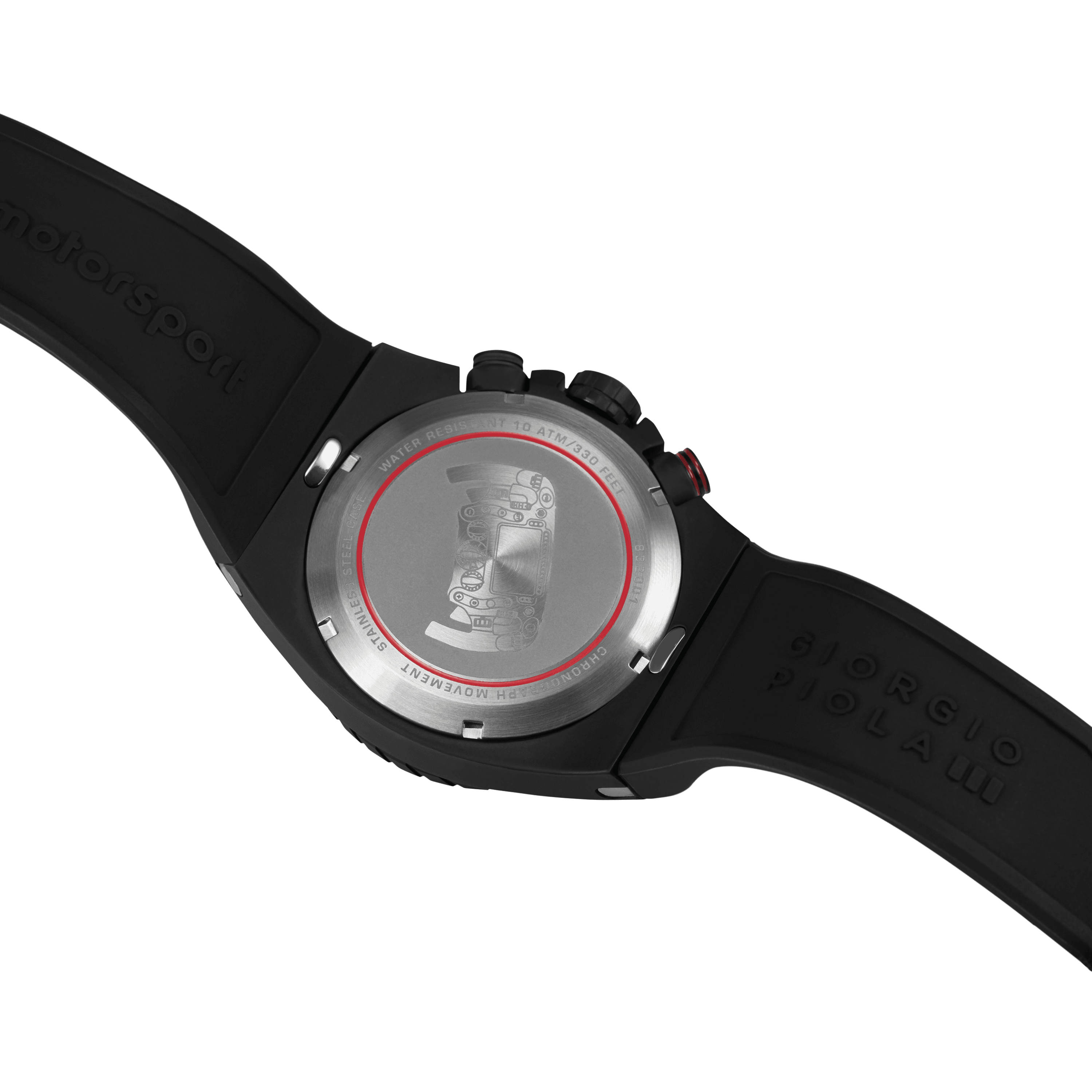 Speedtrap - Black Swiss Sport Chrono Watch