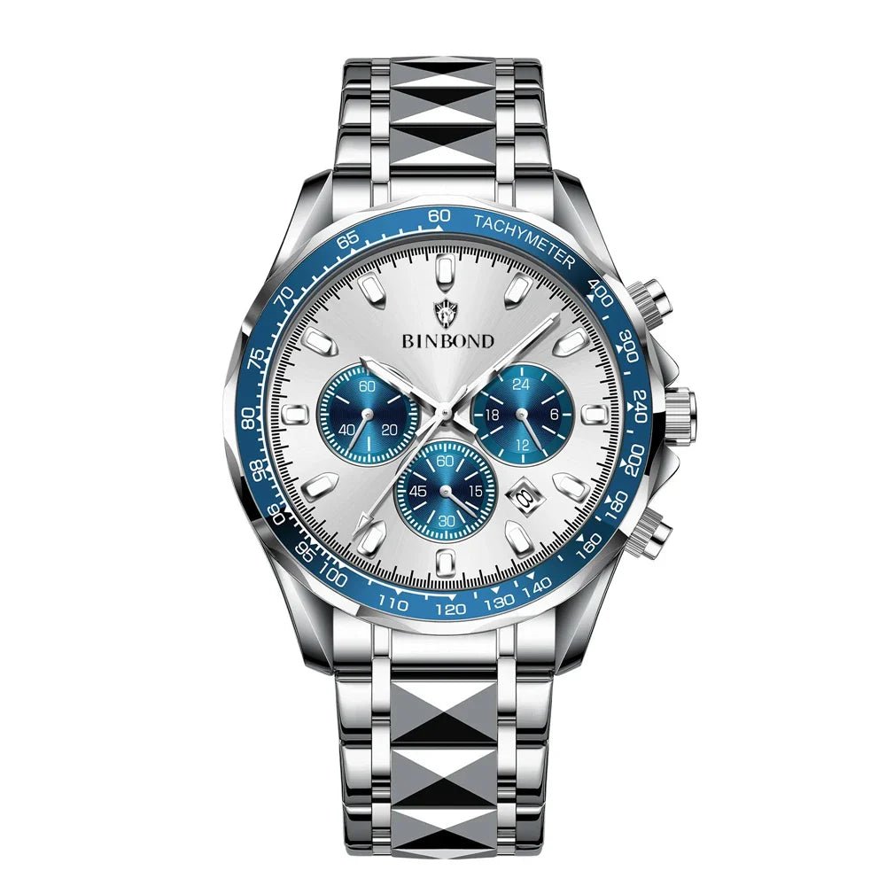 Sports New Men Chornograph Watch For Man Luxury Brand Fashion Quartz Wristwatches Gifts Mens Watches Automatic Digital Clock - Overture Gifts